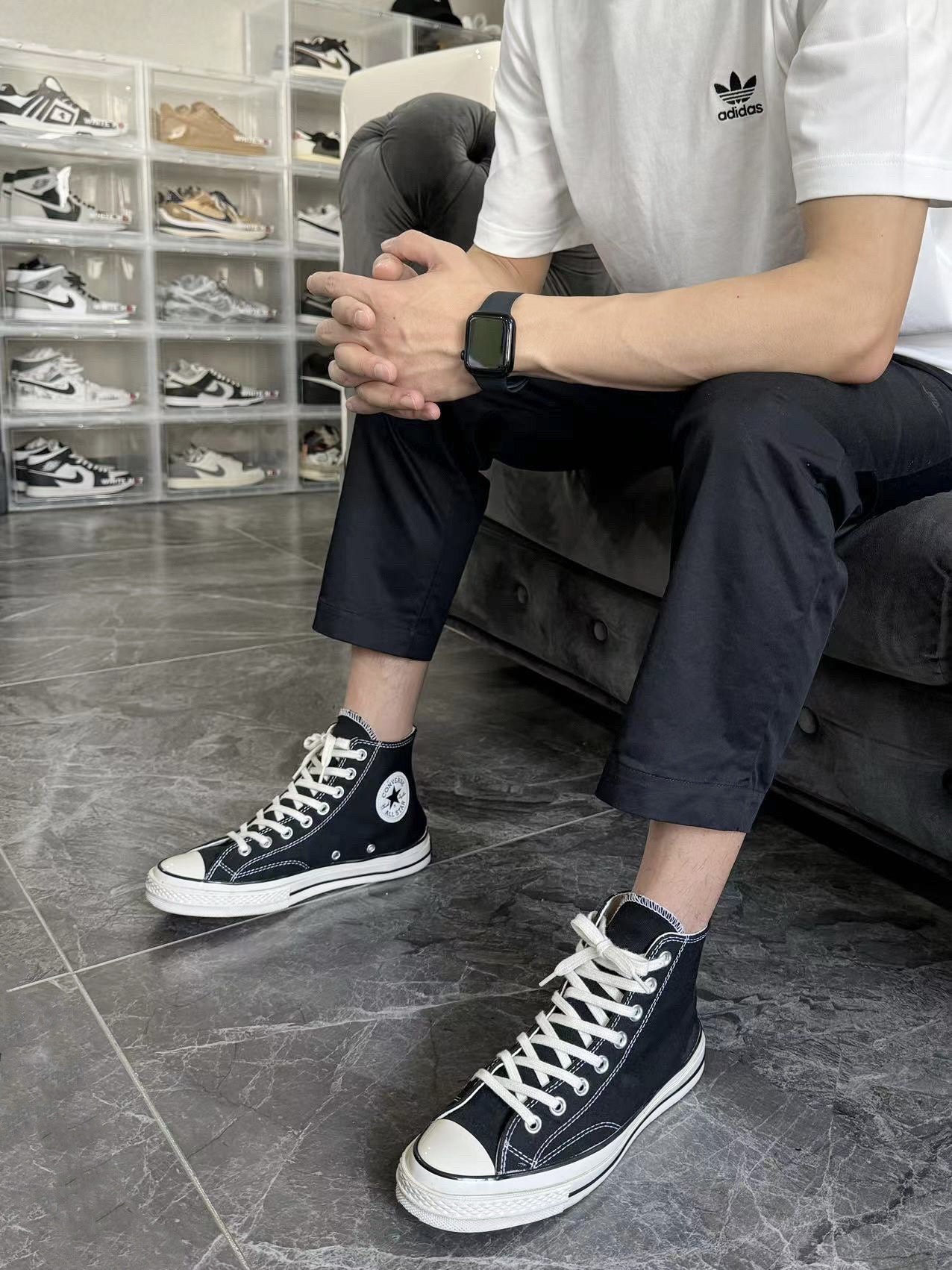 Converse Chuck Taylor All Star 70 ブラック Converse Chuck Taylor 70 All Star first Copy Shoe 2024 Black