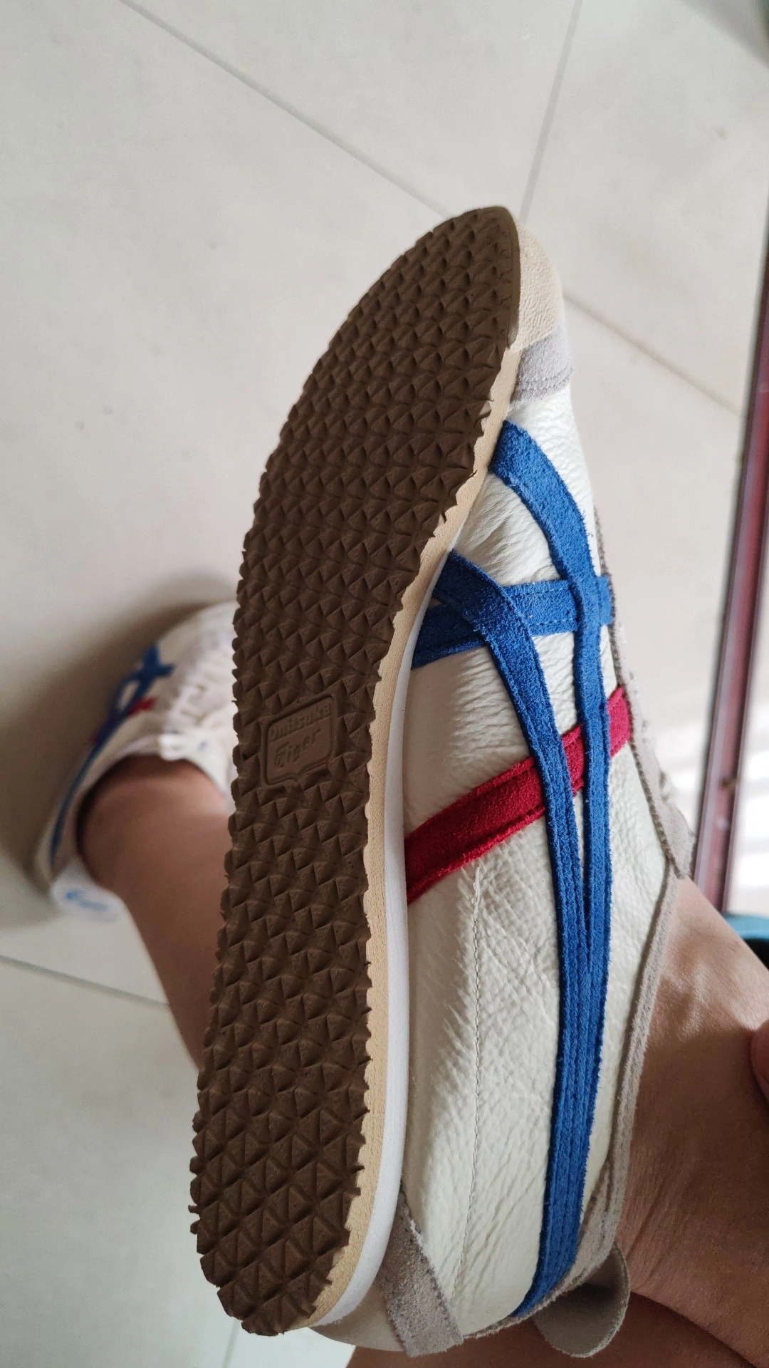 custom review-Onitsuka Tiger Mexico 66 Vintage White Directoire Blue