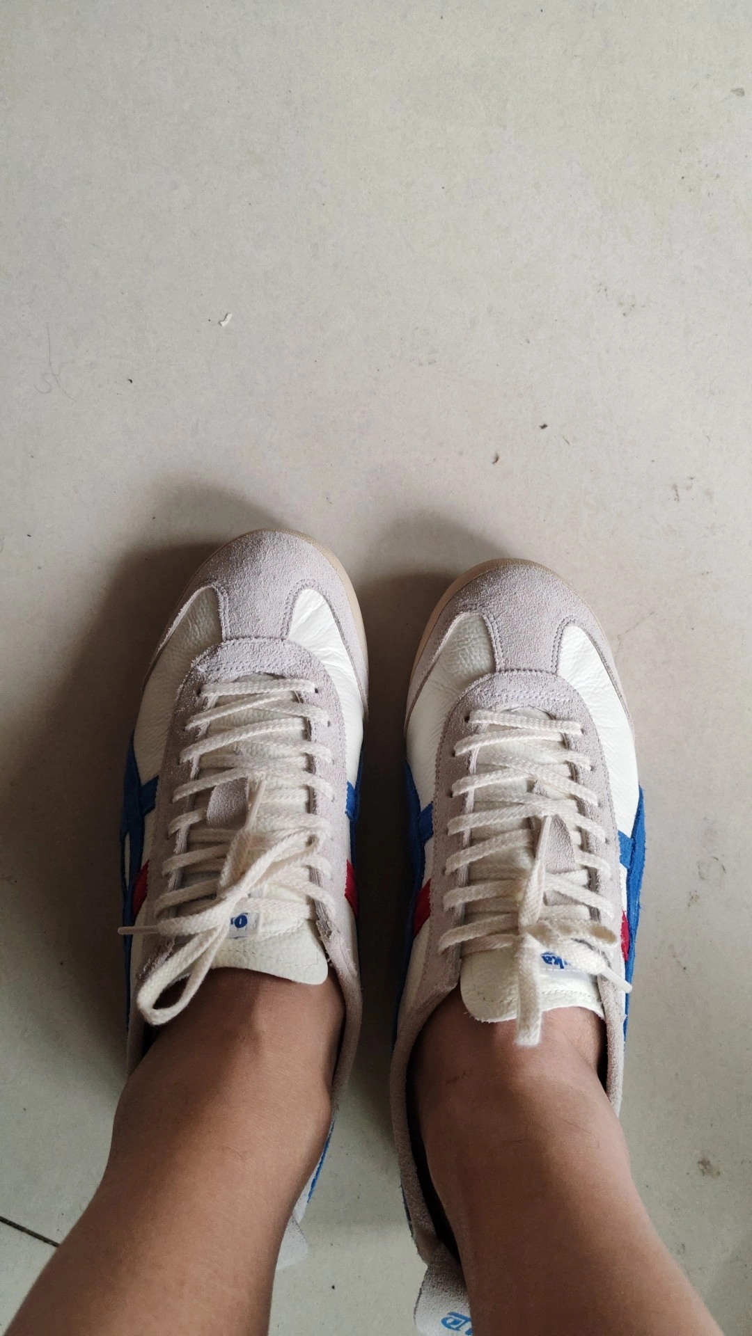custom review-Onitsuka Tiger Mexico 66 Vintage White Directoire Blue