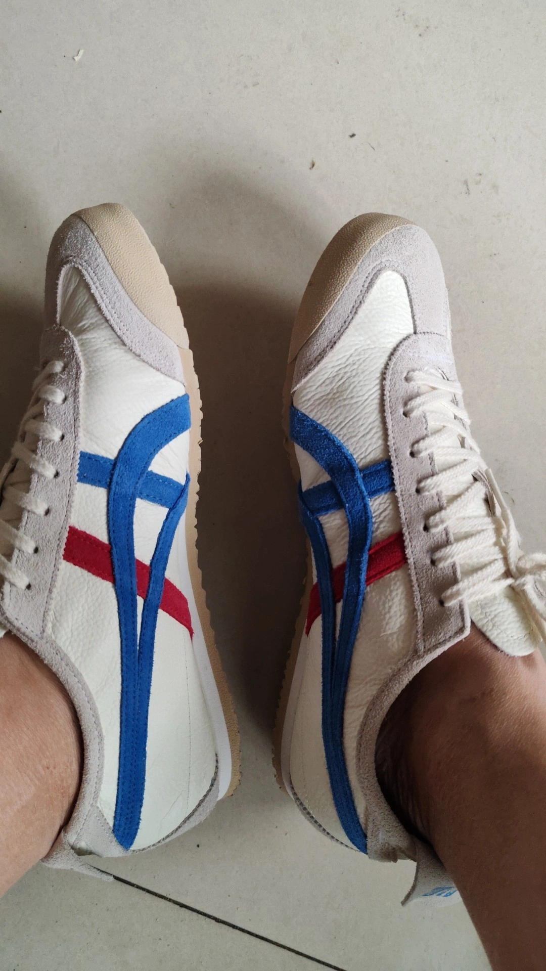 custom review-Onitsuka Tiger Mexico 66 Vintage White Directoire Blue