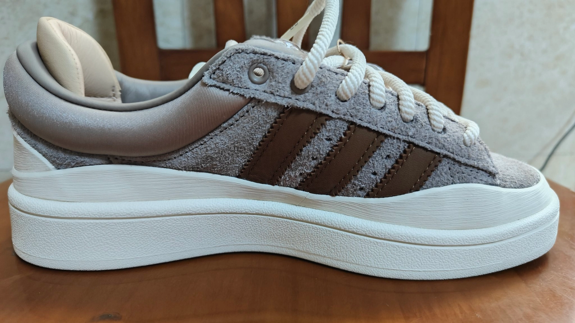 custom review-Adidas X Bad Bunnny Campus Lace up Sneakers