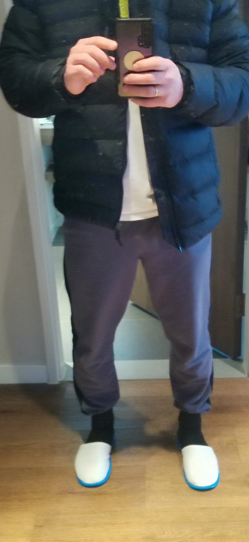 custom review-REEBOK Хлопковый пуховик Мужской Черный