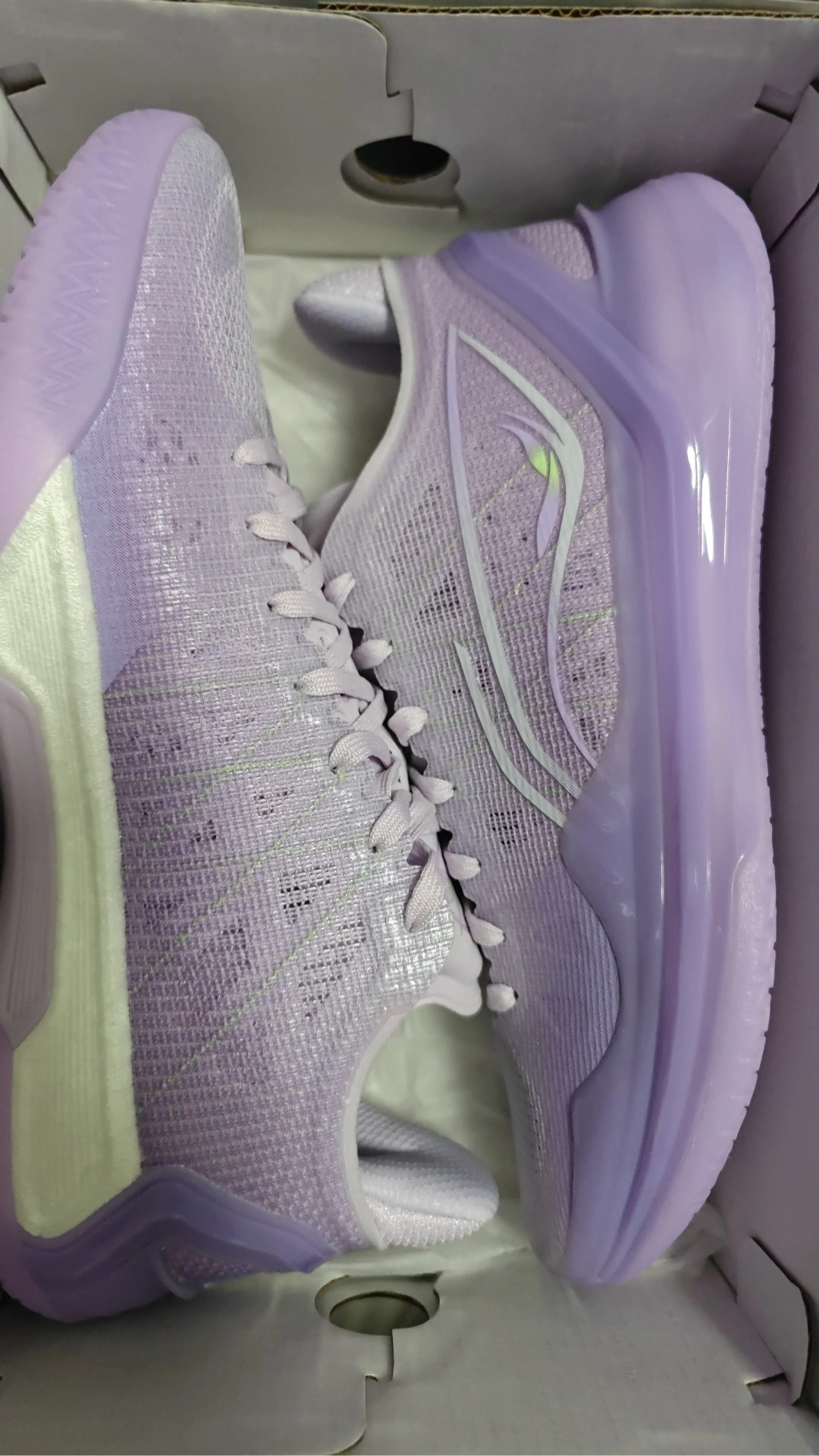 custom review-LINING Blade 4V2 Баскетбольные кроссовки Низкий топ Белый Розовый Фиолетовый/Светлый Элегантность Фиолетовый Мужской