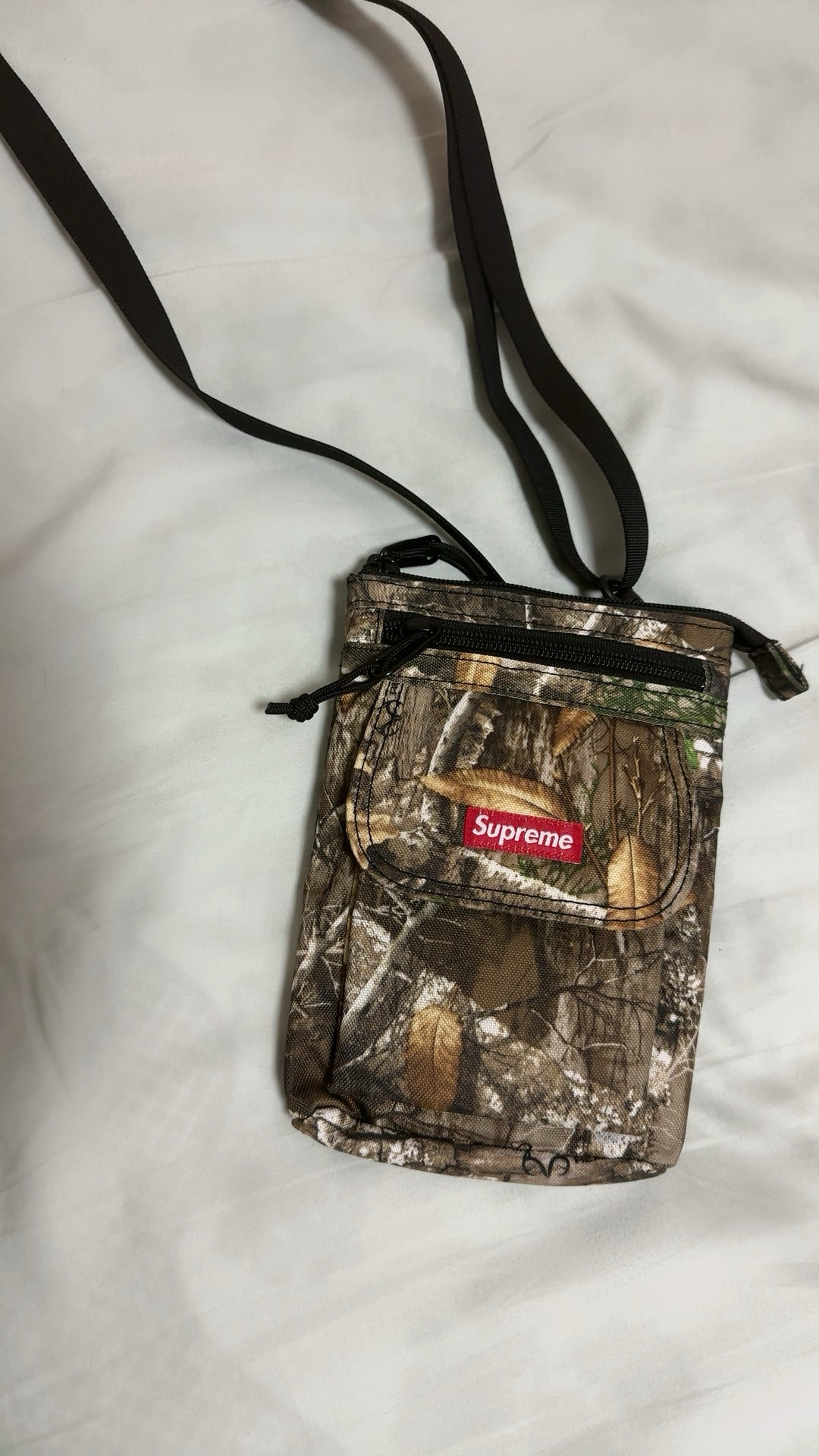custom review-Supreme Нейлоновая сумка через плечо сумка на плечо стандартная унисекс коричневый