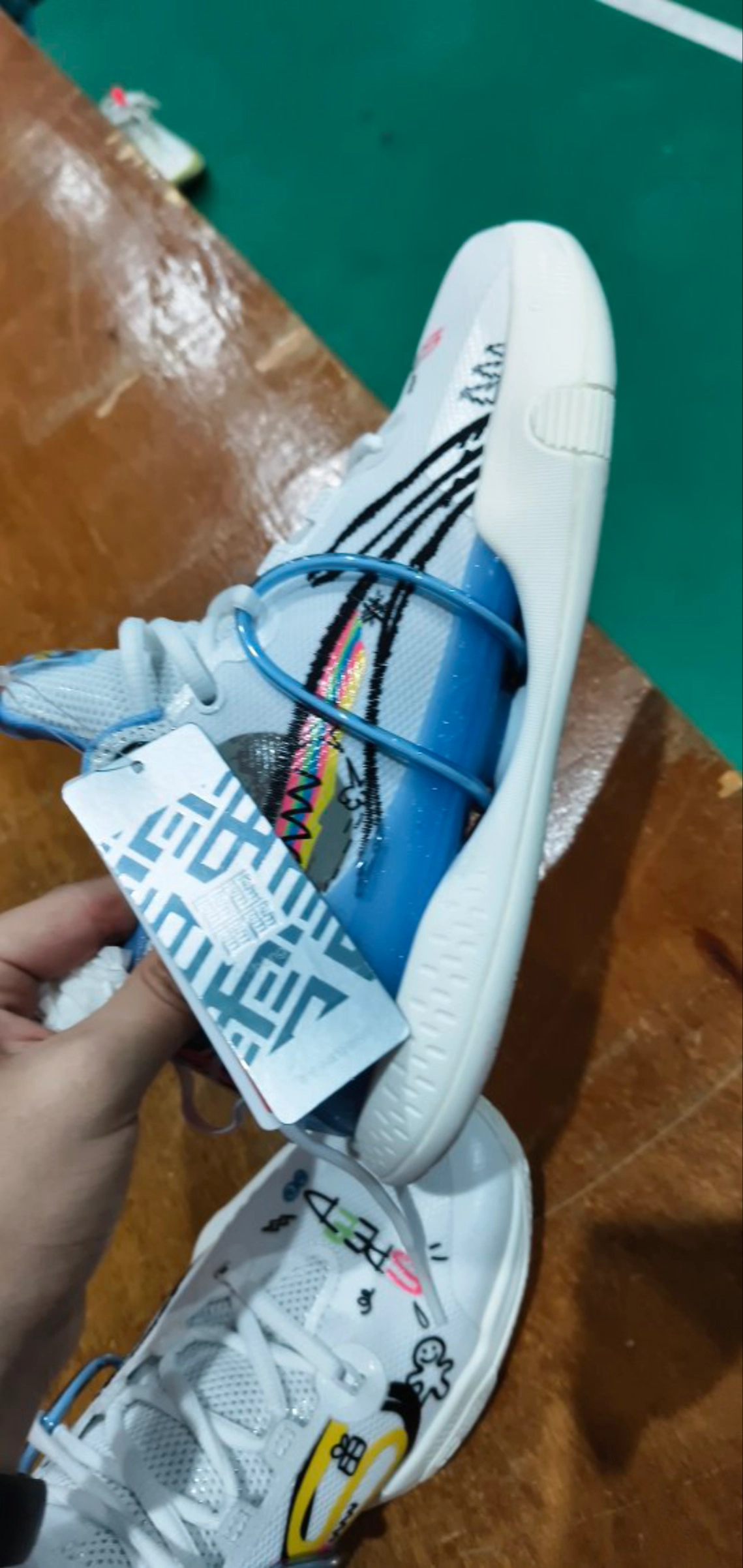 custom review-LINING Wade Fission 8 Баскетбольные кроссовки Low Топ Мужской