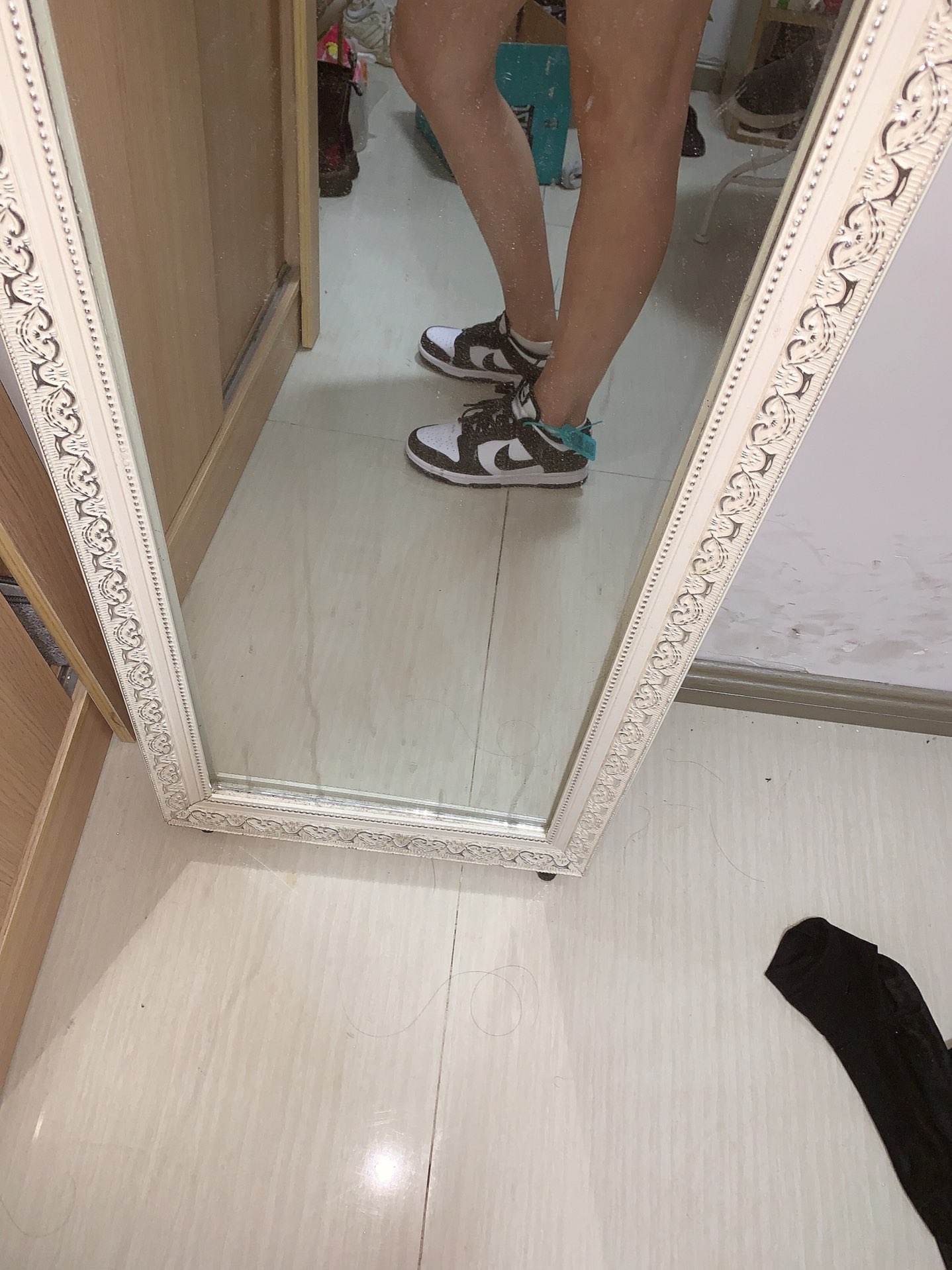 custom review-Nike Dunk 'Белый Черный' Панда Устойчивые к истиранию Низкие Кроссовки для скейтбординга Женские Черный белый