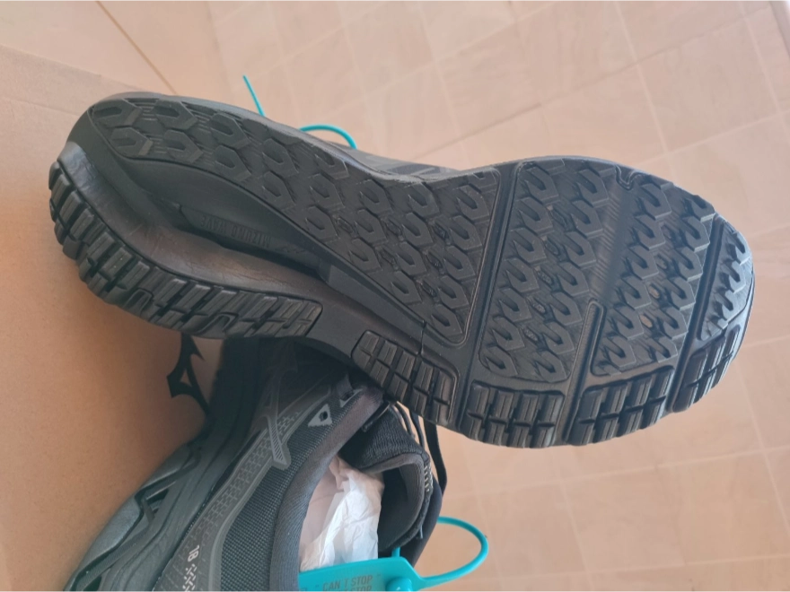 custom review-Mizuno Wave Inspire 18 Противоскользящий Устойчивый к истиранию Дышащий Низкий Топ Тренировочные Беговые кроссовки Мужские Черные