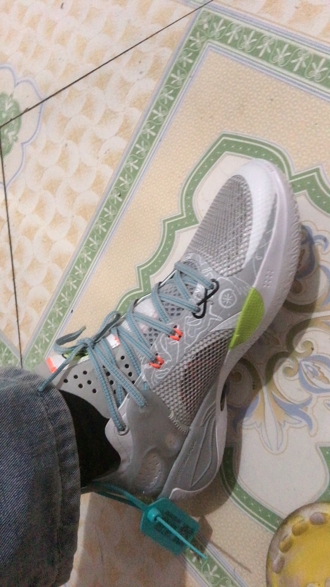 custom review-Подкладка Wade Fission 8 Амортизаторы Slip-resistant устойчивые к истиранию Низкий топ Баскетбольные кроссовки Мужские Серый Белый Черный