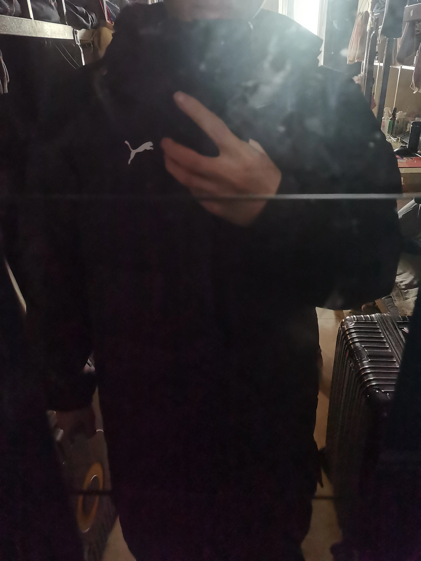 custom review-PUMA LONG DOWN JACKET Пуховик Унисекс Черный