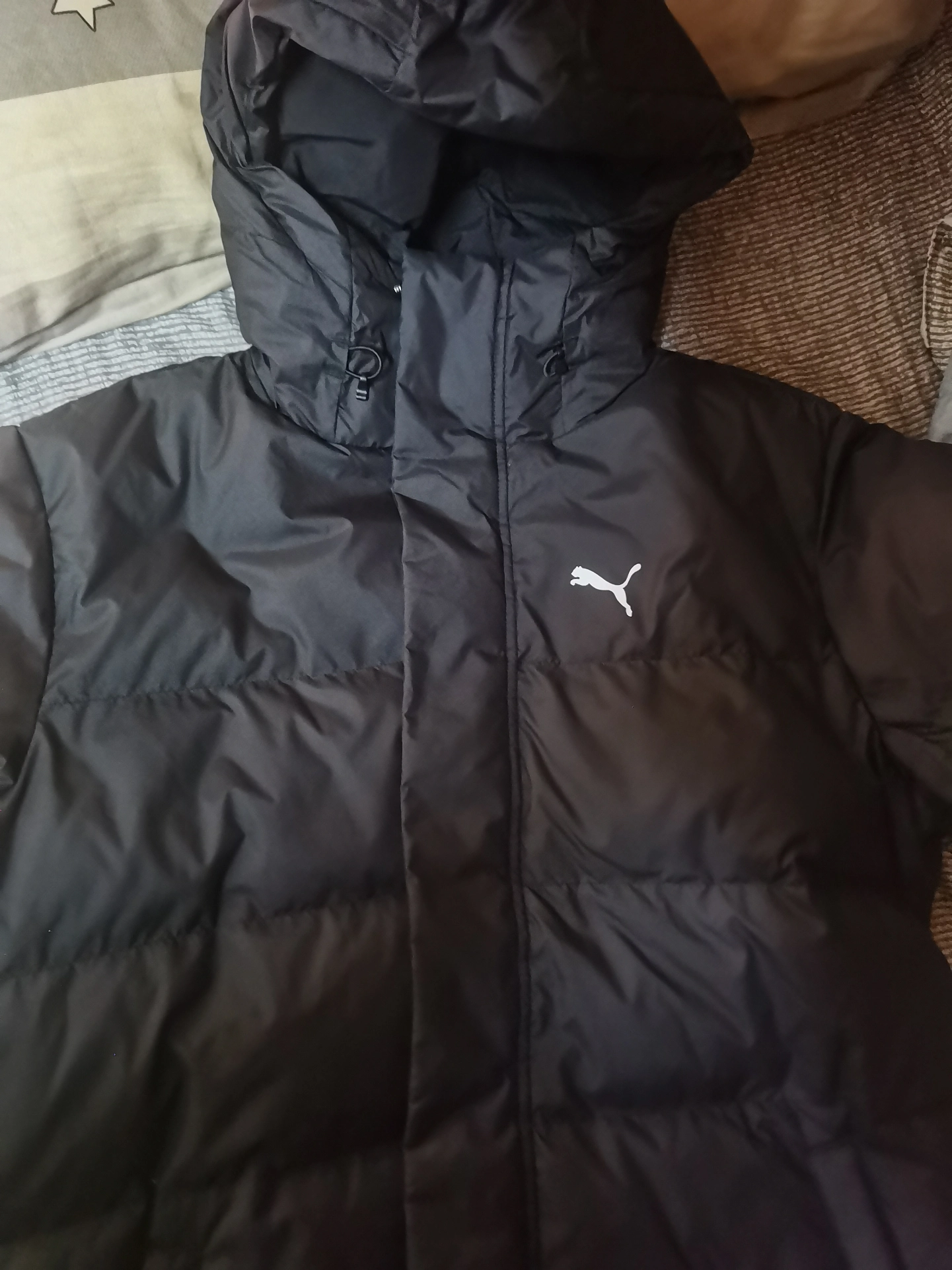 custom review-PUMA LONG DOWN JACKET Пуховик Унисекс Черный