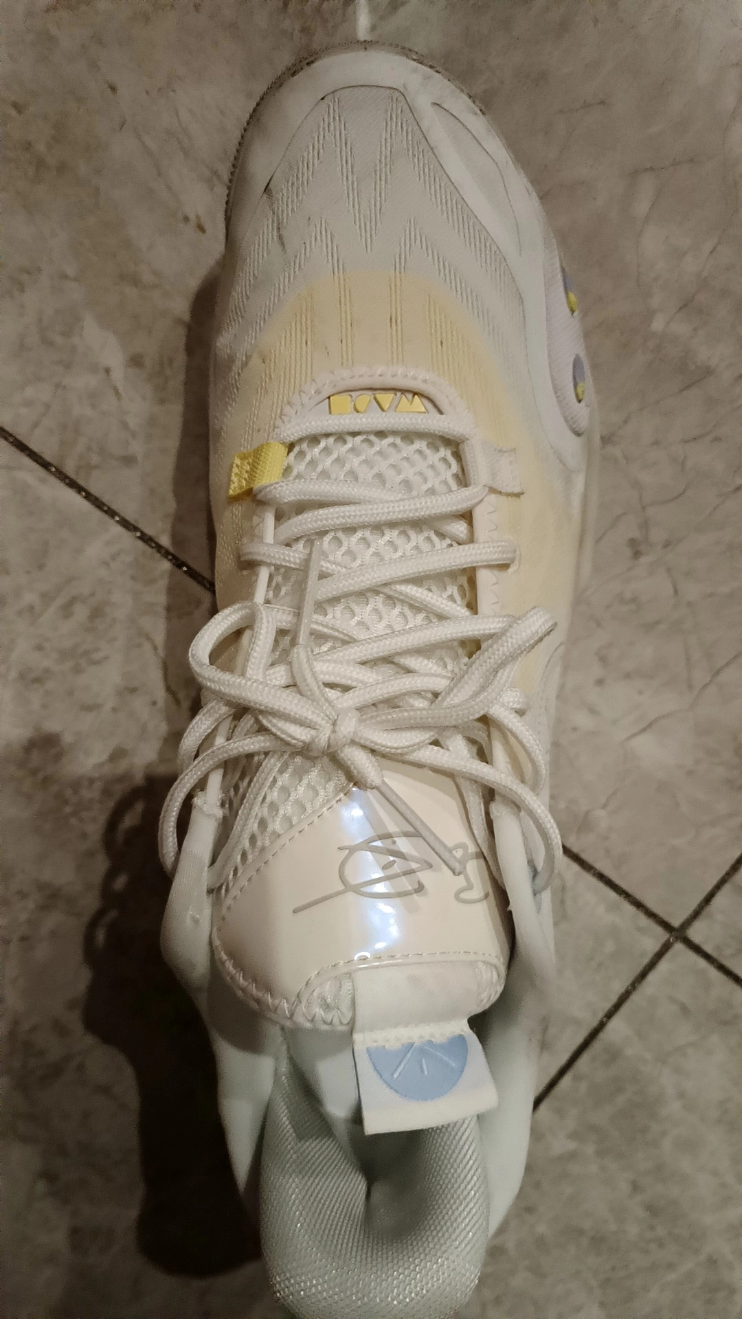 custom review-LINING All City 12 Basketball Shoes Men's Low top Standard White