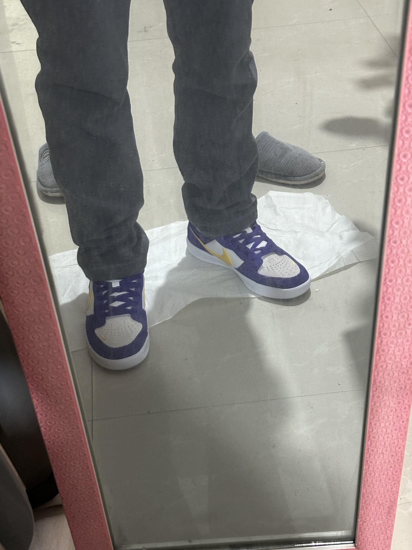 custom review-Nike SB Force 58 Устойчивые к истиранию Низкие Кроссовки для скейтбординга Унисекс Фиолетовые