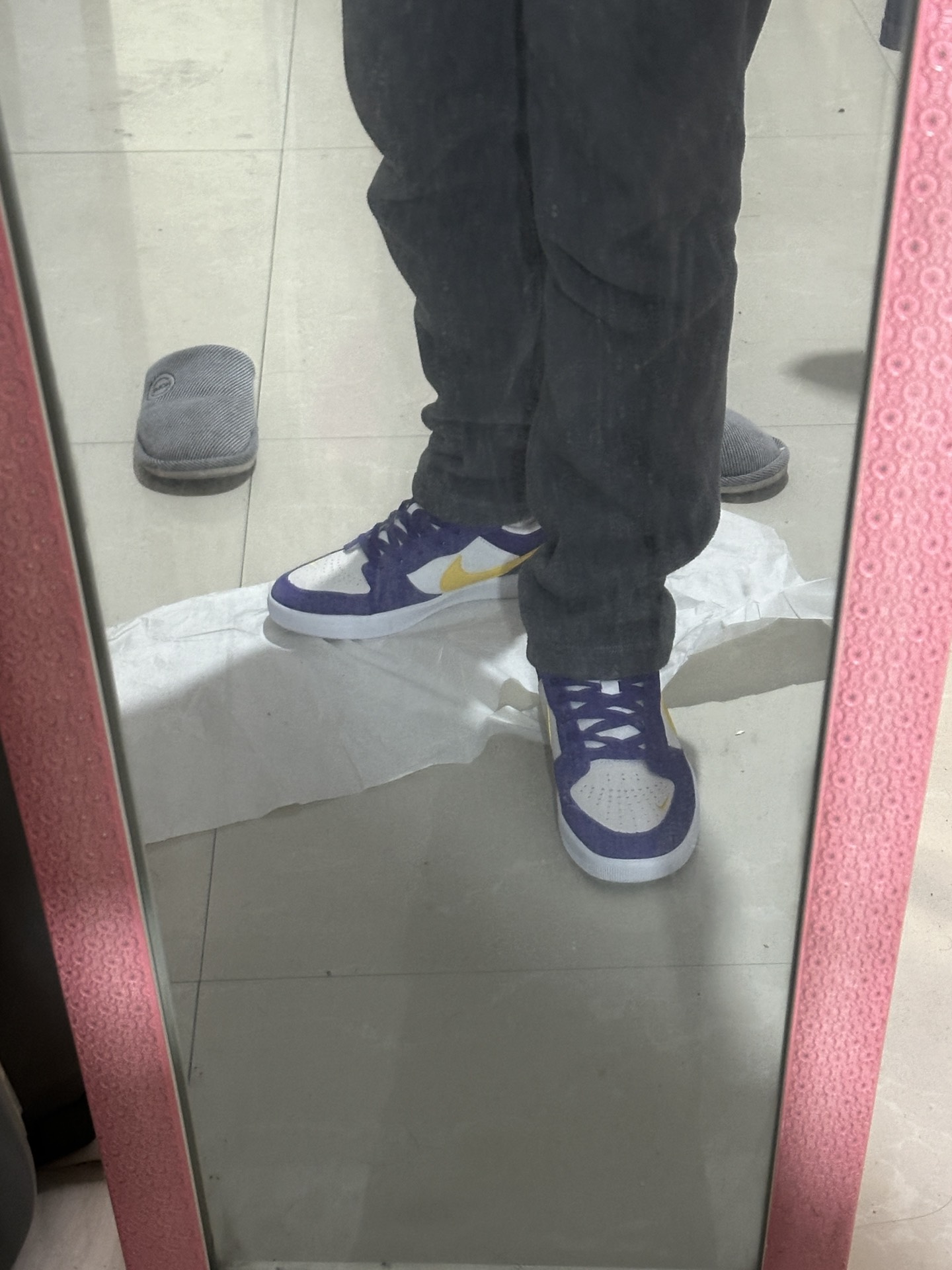 custom review-Nike SB Force 58 Устойчивые к истиранию Низкие Кроссовки для скейтбординга Унисекс Фиолетовые