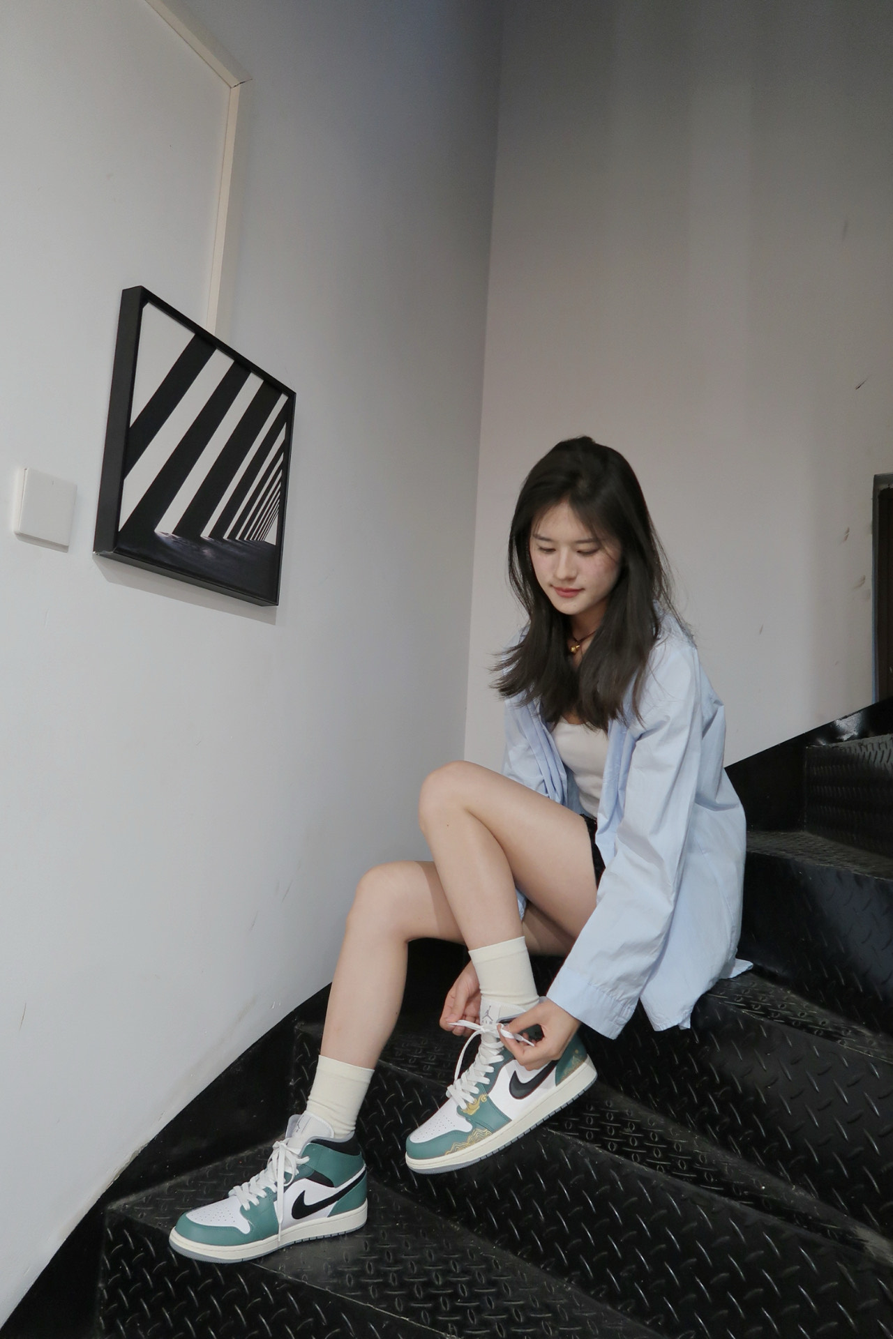 今日份女生aj #国潮球鞋设计 #被国风女鞋惊艳了 
上脚太漂亮了
高级