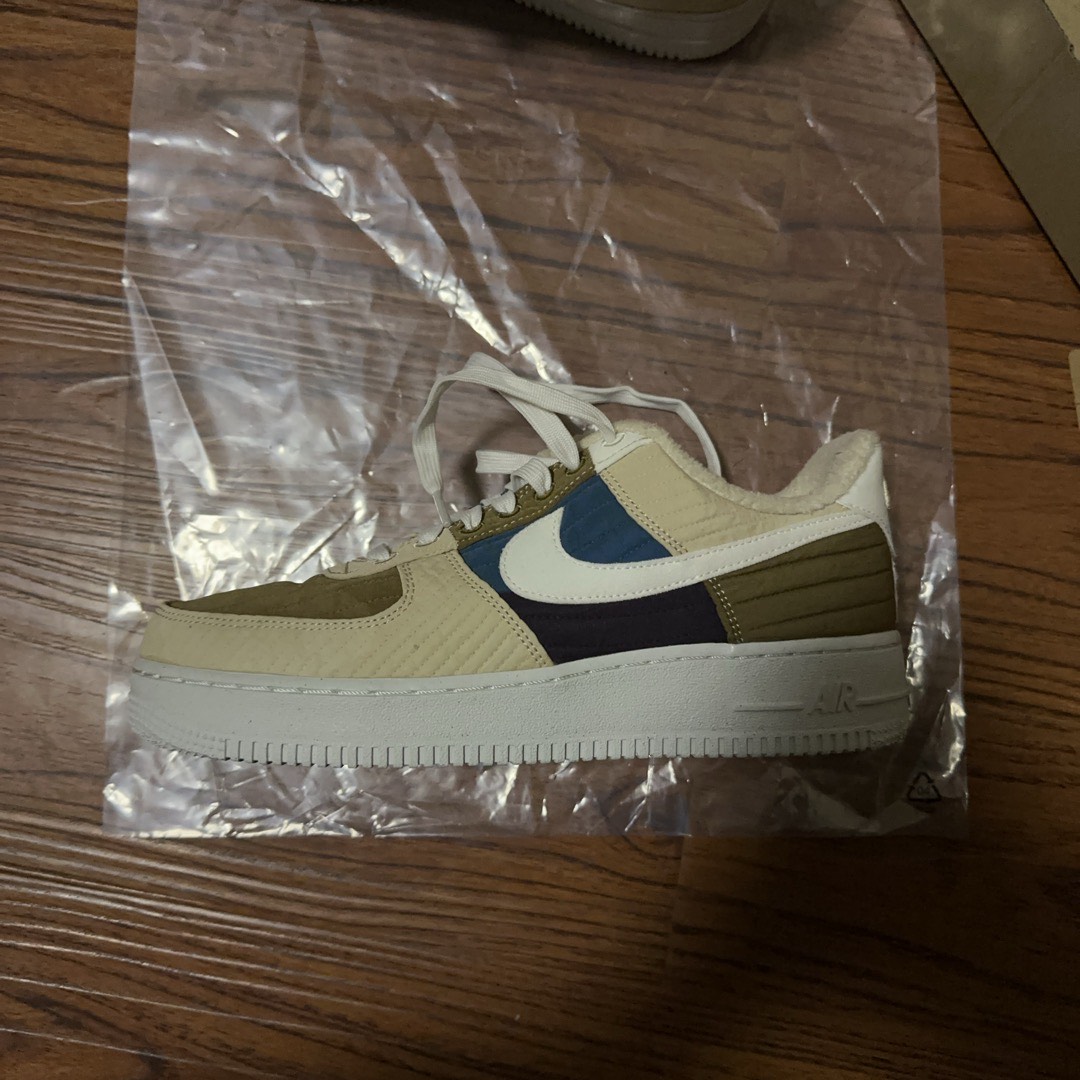 custom review-Nike Air FORCE 1 Low Топ Скейтборд Кроссовки Мужские Хаки Переработанный Материал