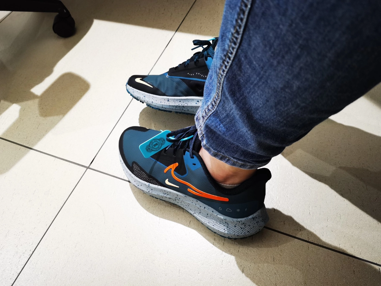 custom review-Nike Air Zoom Pegasus 39 Low Топ Повседневная обувь Мужская Синий Оранжевый Зеленый