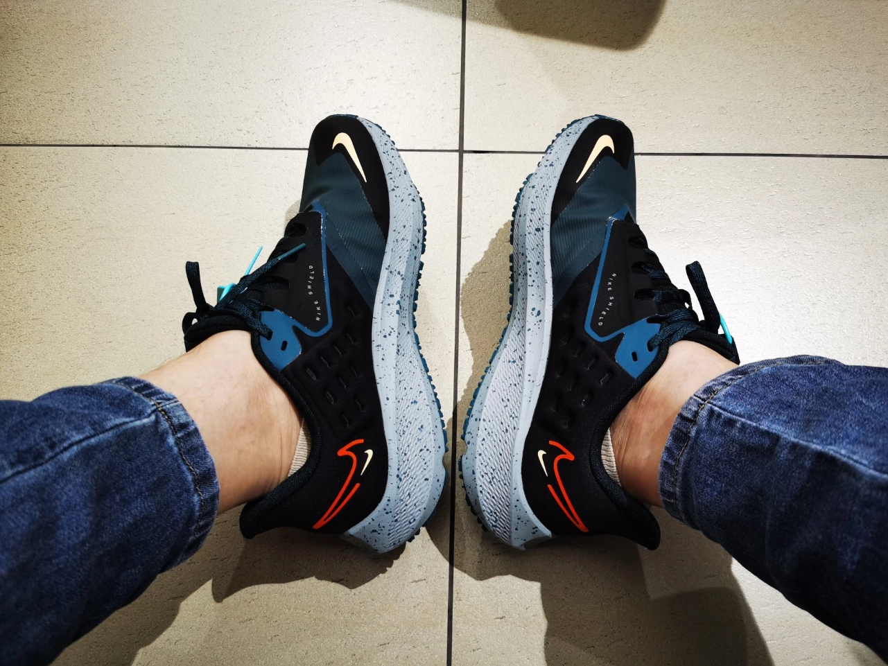 custom review-Nike Air Zoom Pegasus 39 Low Топ Повседневная обувь Мужская Синий Оранжевый Зеленый