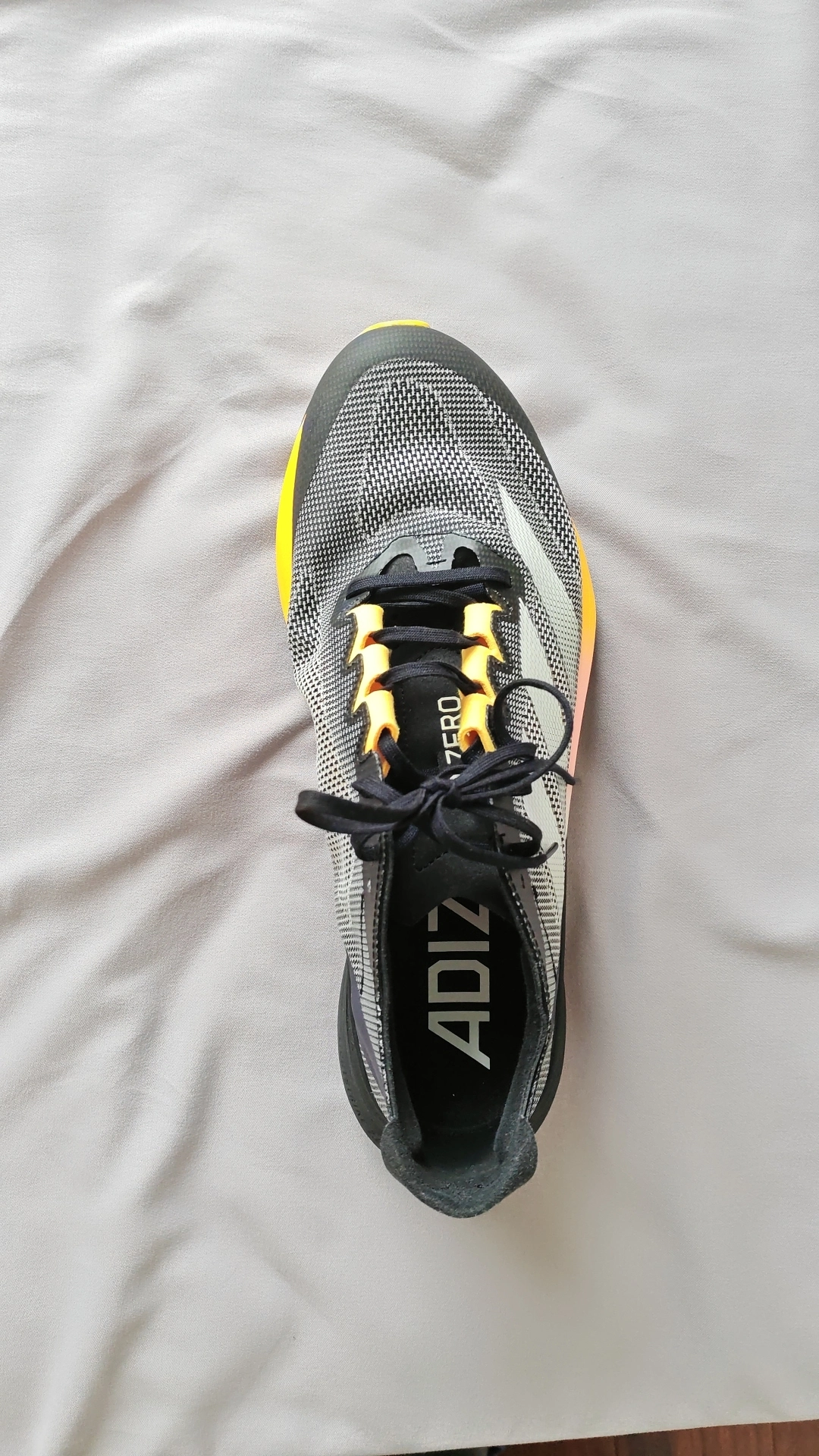 custom review-Adidas Adizero Boston 12 Беговые кроссовки Низкий топ Черный Серый Цвет Мужской