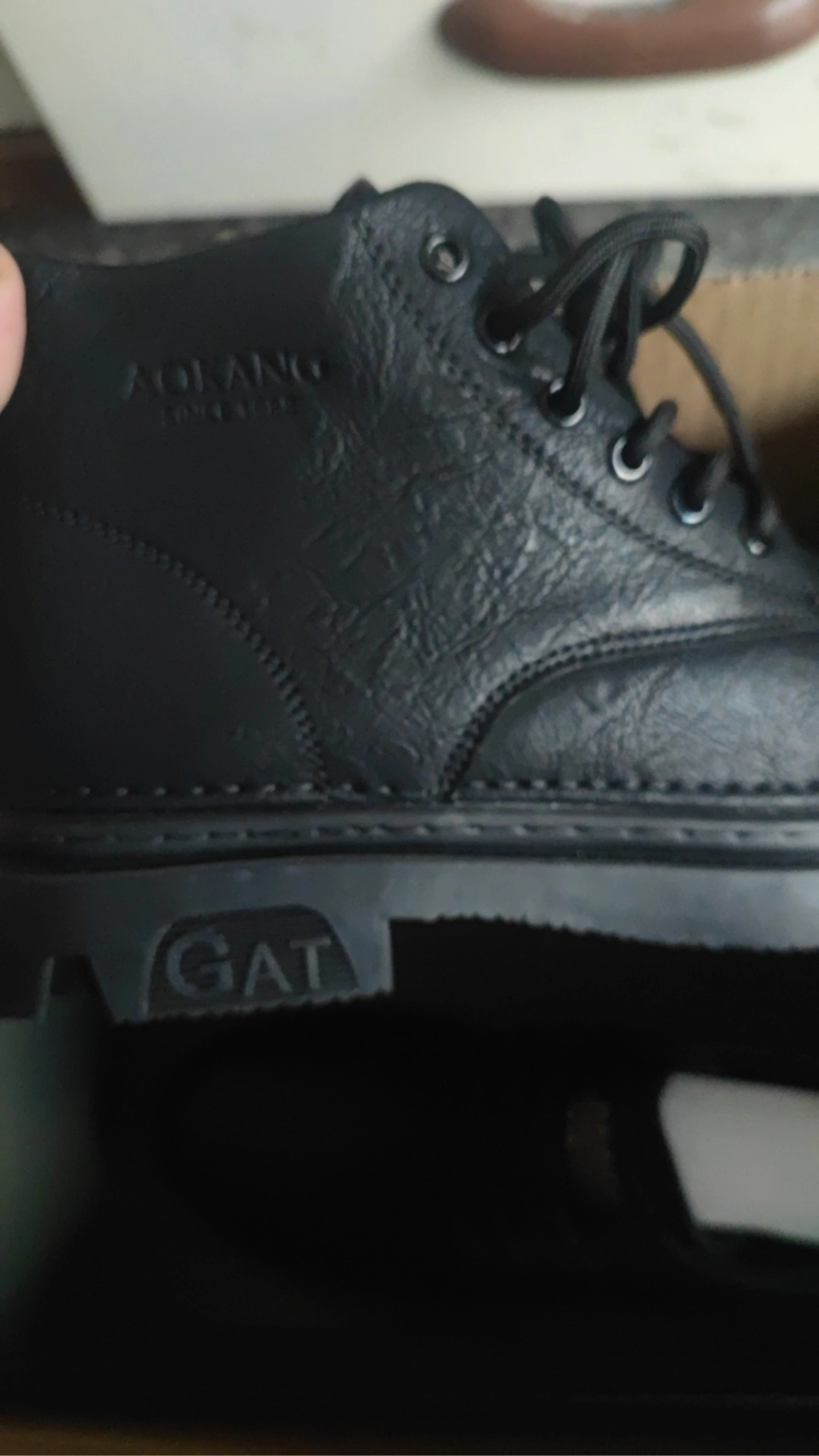 custom review-AOKANG Martin Boots Мужской