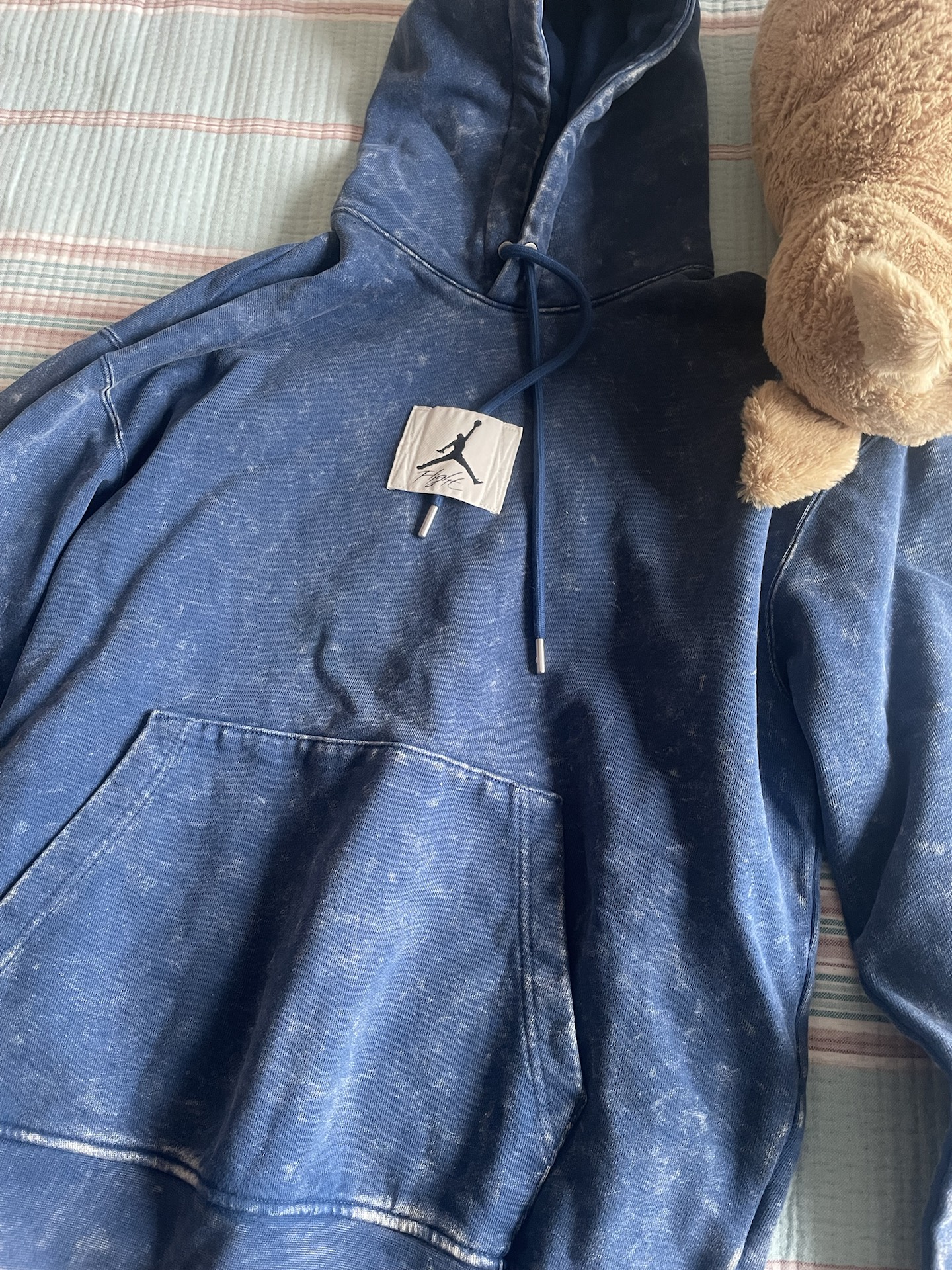 custom review-JORDAN Синий Мужской Свитшот