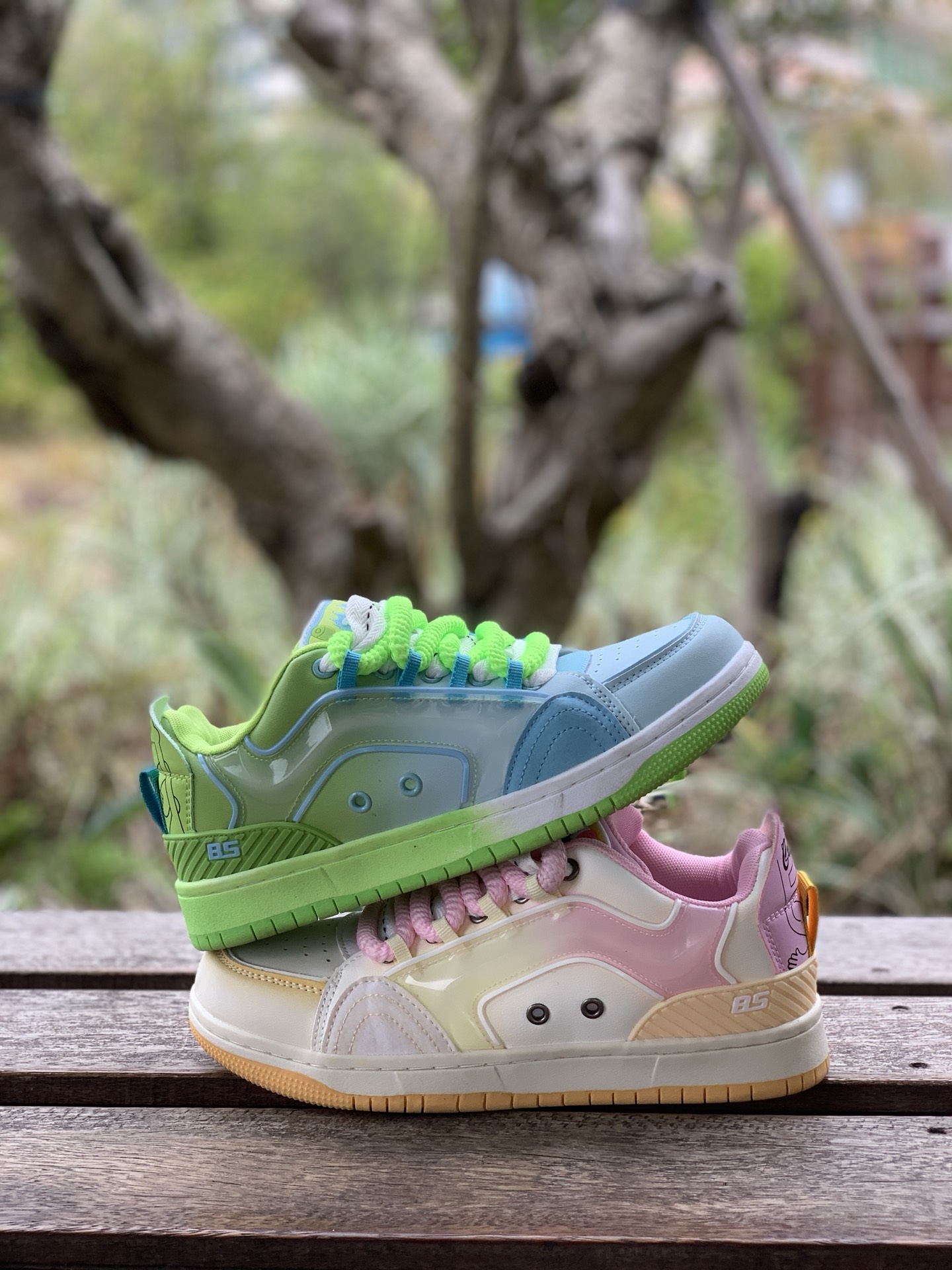 超绝鳄鱼恤鸳鸯鞋高级配色一枚❤️