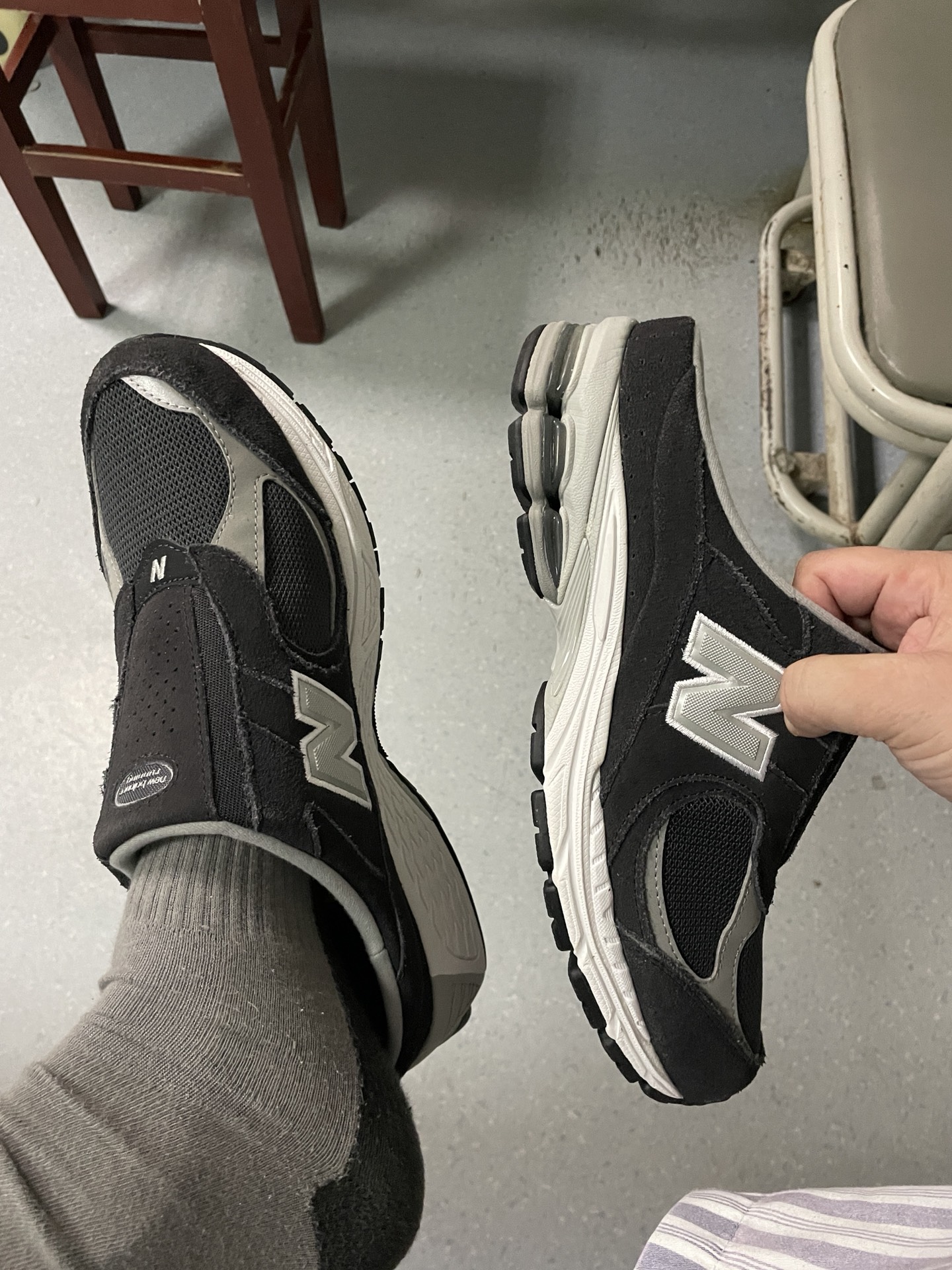 custom review-New Balance NB 2002RM Low Топ Повседневная обувь Мужская Черная