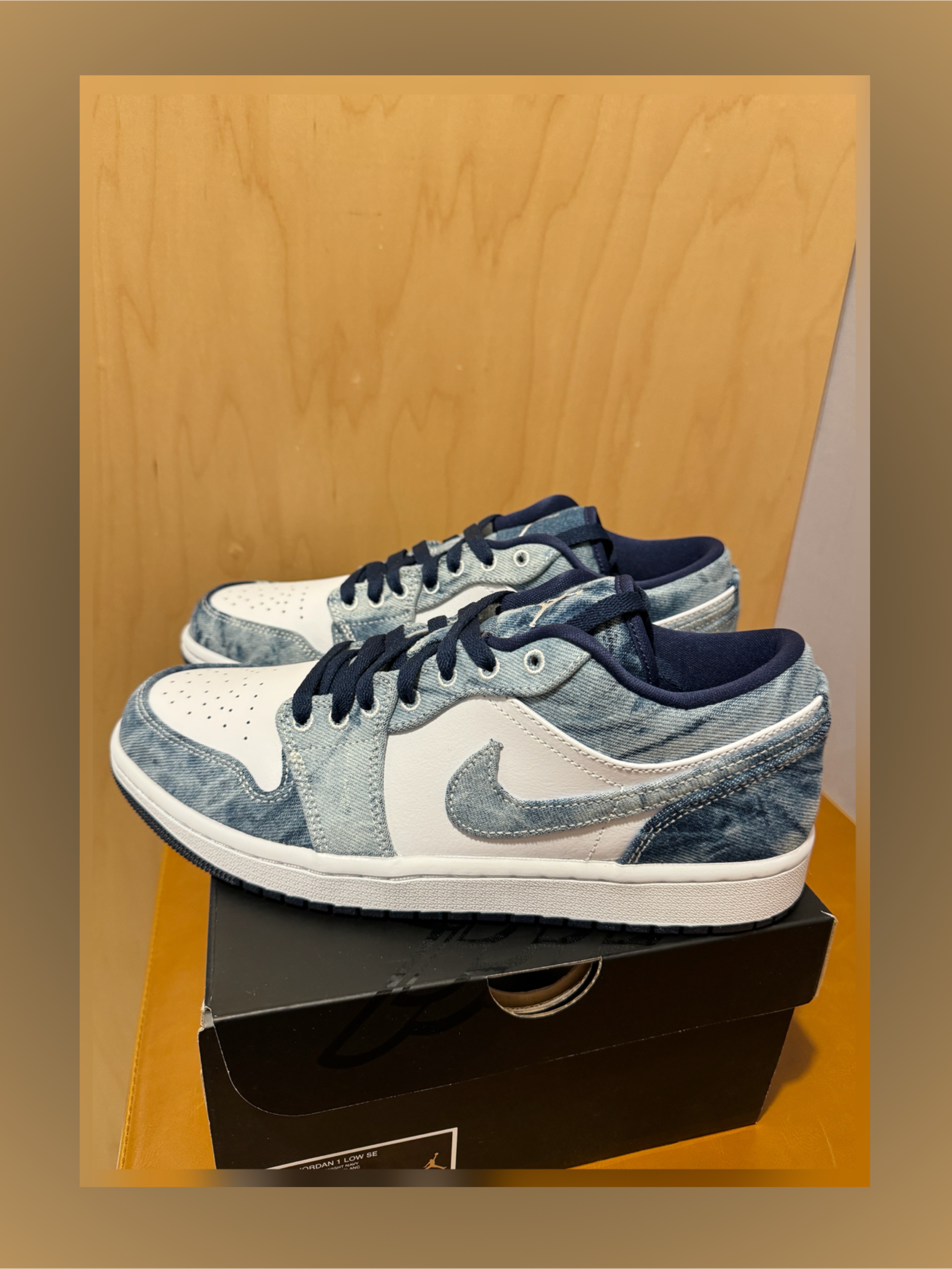 nike 乔1 牛仔蓝