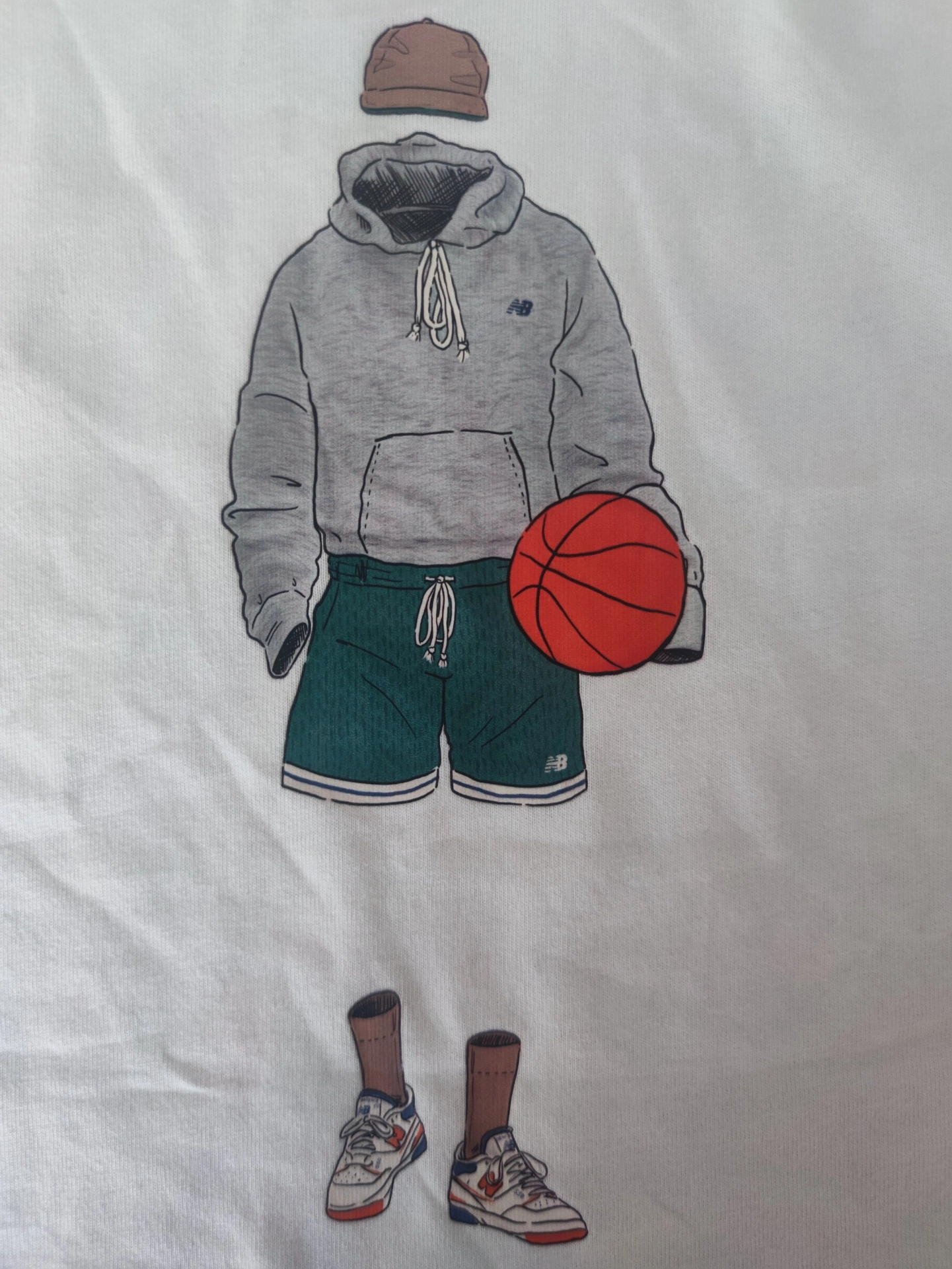 custom review-New Balance Graphic Premium Sport Culture T-рубашка мужская Maris Sal