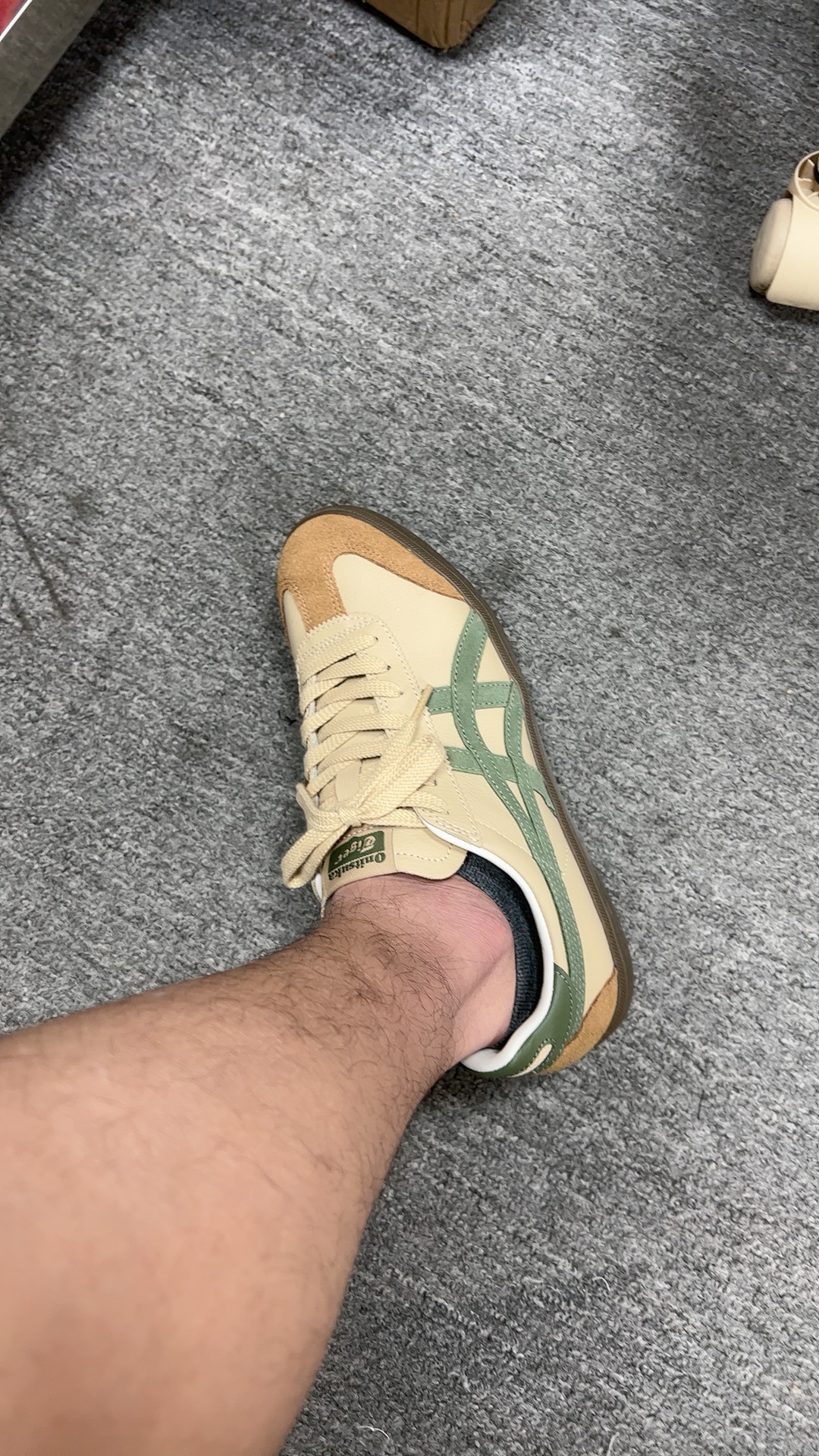 custom review-Onitsuka Tiger Tokuten Low Топ Скейтборд Кроссовки Унисекс Коричнево-зеленый