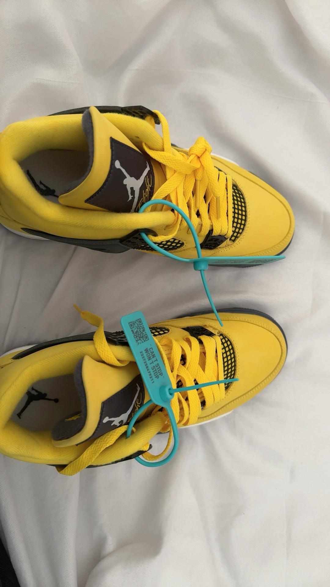 custom review-Jordan Air Jordan 4 Retro 'Tour Yellow' Mid Top Винтажные баскетбольные кроссовки Унисекс Черный Желтый Выпуск 2021 года