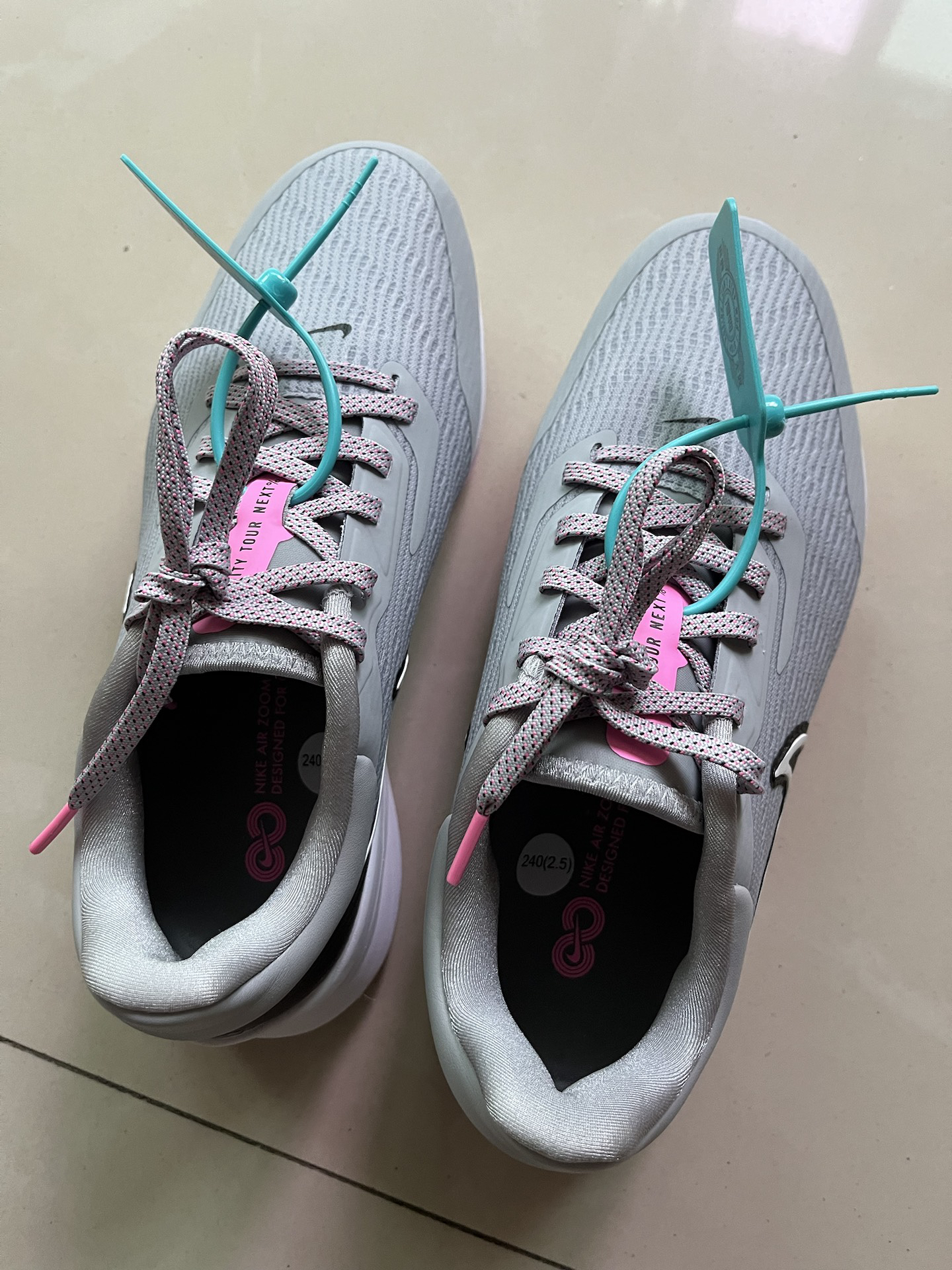 custom review-Nike Air Zoom Infinity Low Топ Обувь для гольфа Унисекс Серый