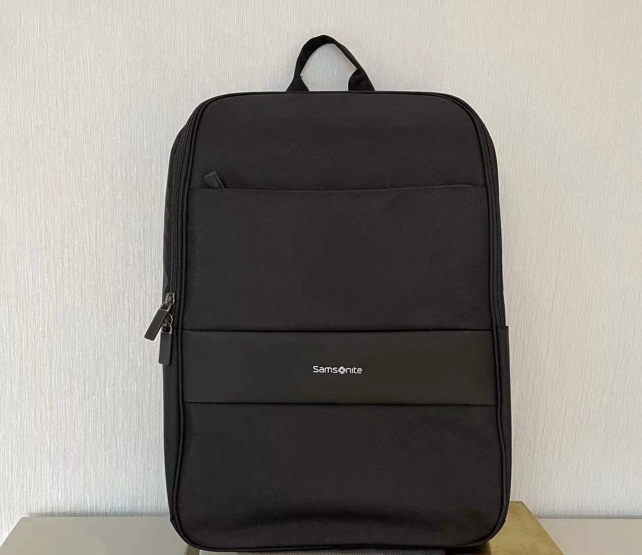 custom review-SAMSONITE Ткань Бизнес Ноутбук Сумка Рюкзак Большой Мужской Черный
