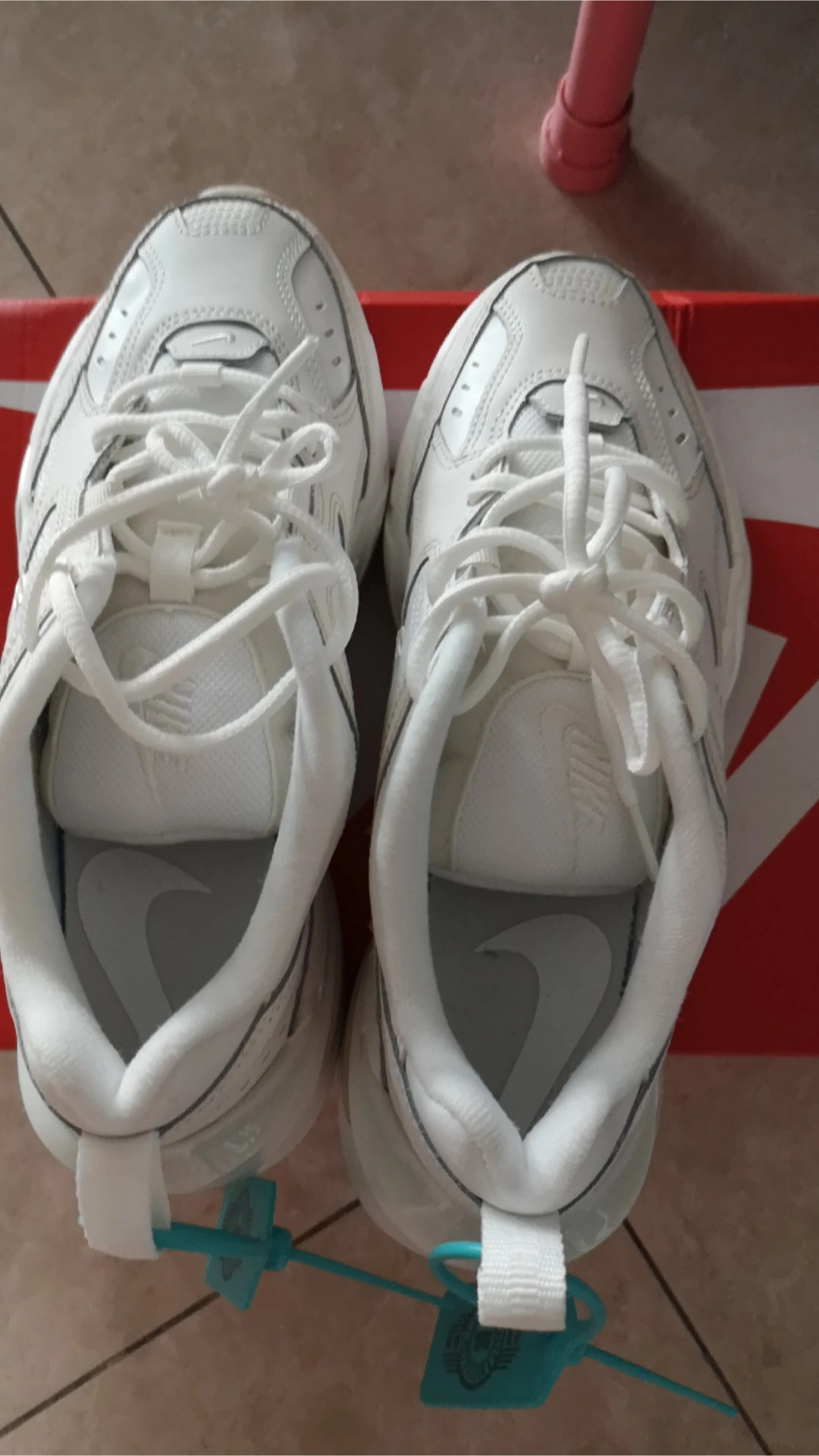 custom review-Nike M2K Tekno Phantom Амортизация Износостойкий Низкий Топ Кроссовки для бега Женские Серый Белый