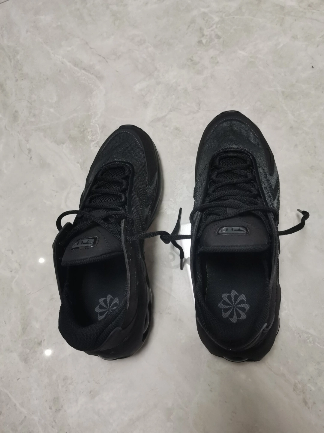 custom review-Nike Air Max TW Дышащий Низкий Топ Повседневная Беговая Обувь Мужская Черная