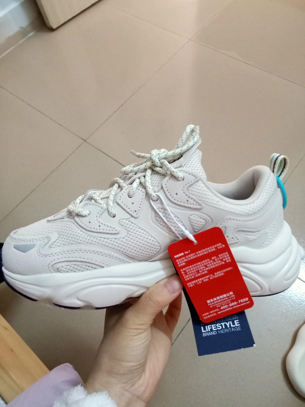 custom review-FILA Mars 1 Устойчивый к истиранию Низкий Топ Повседневная обувь Женская Молочно-белая