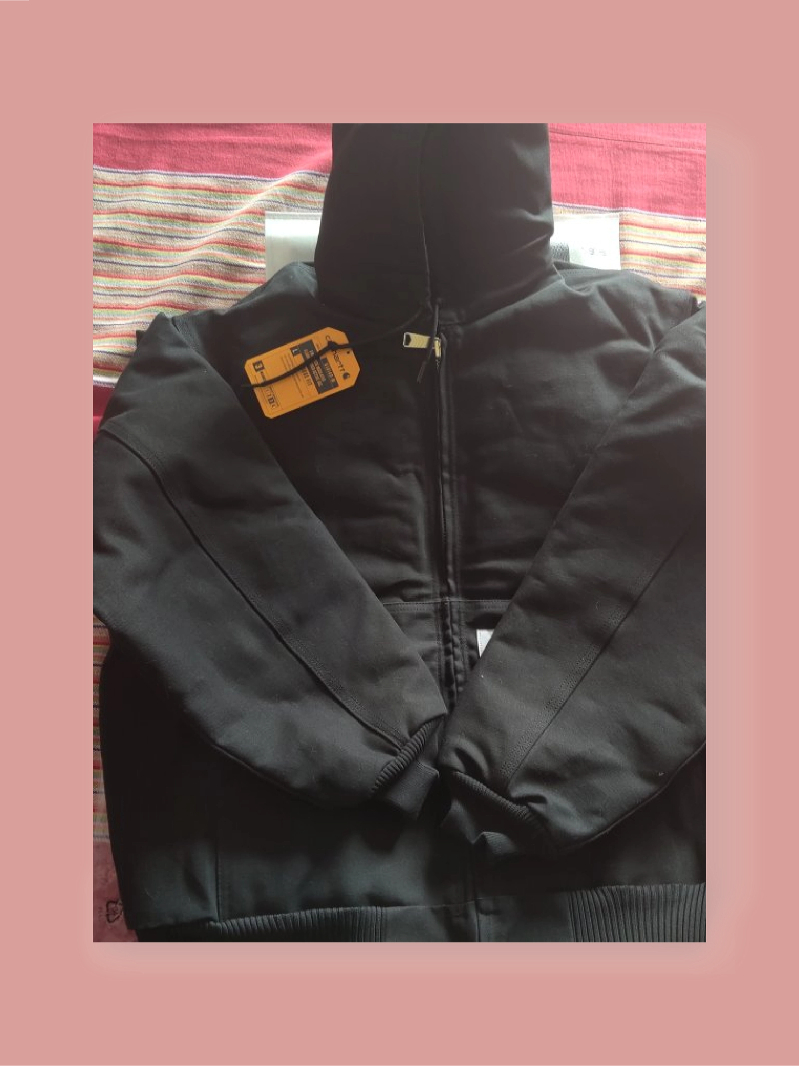 custom review-Carhartt Свитшот Куртка THREE Уровень Противоконтактная Мужская