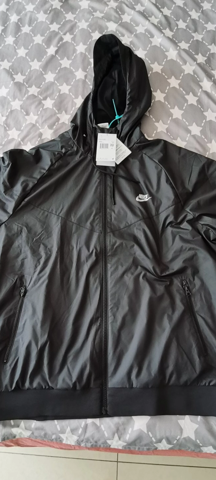 custom review-Nike Sportswear Куртка Мужская Черная