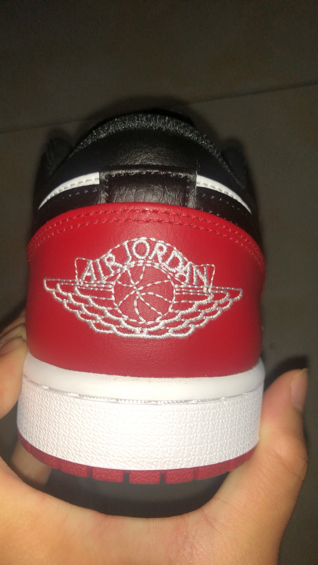 custom review-Jordan 1 Low Bred Toe 2.0