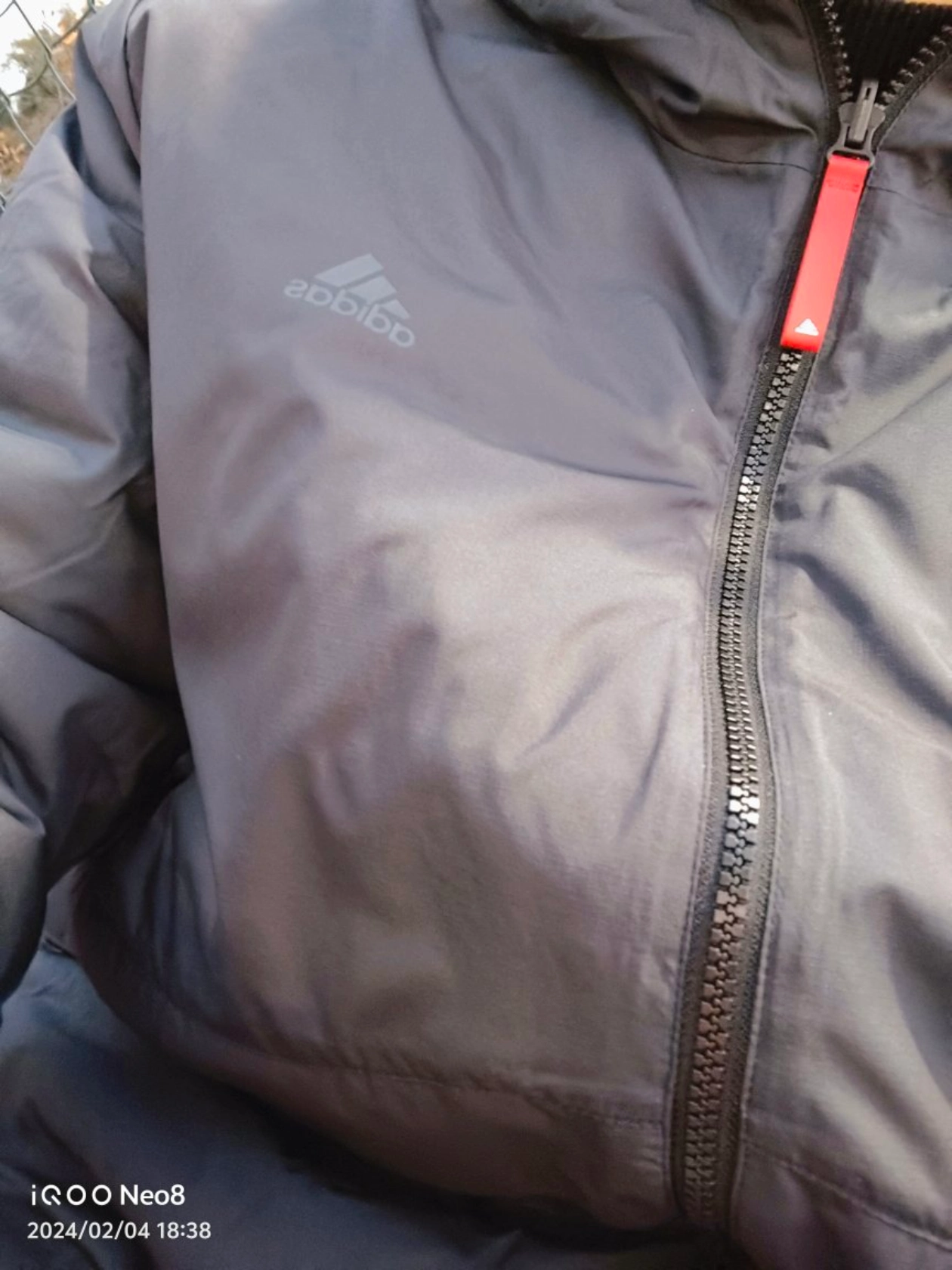 custom review-Adidas Пуховая куртка Мужская Черная