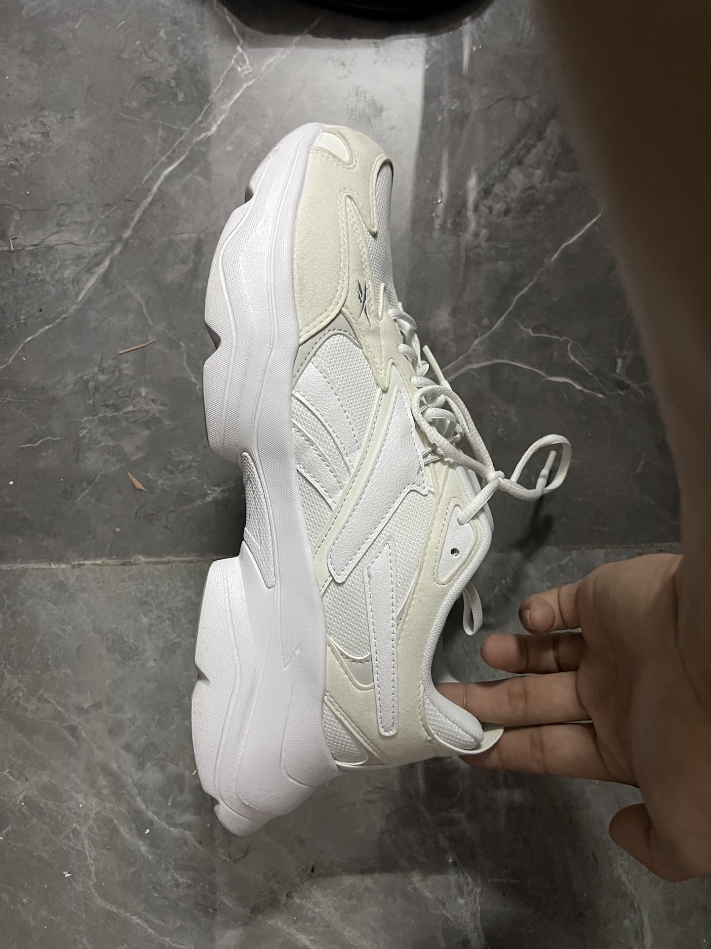 custom review-Reebok совместный бренд ROYAL BRIDGE 4 Low Топ Casual Унисекс Белый