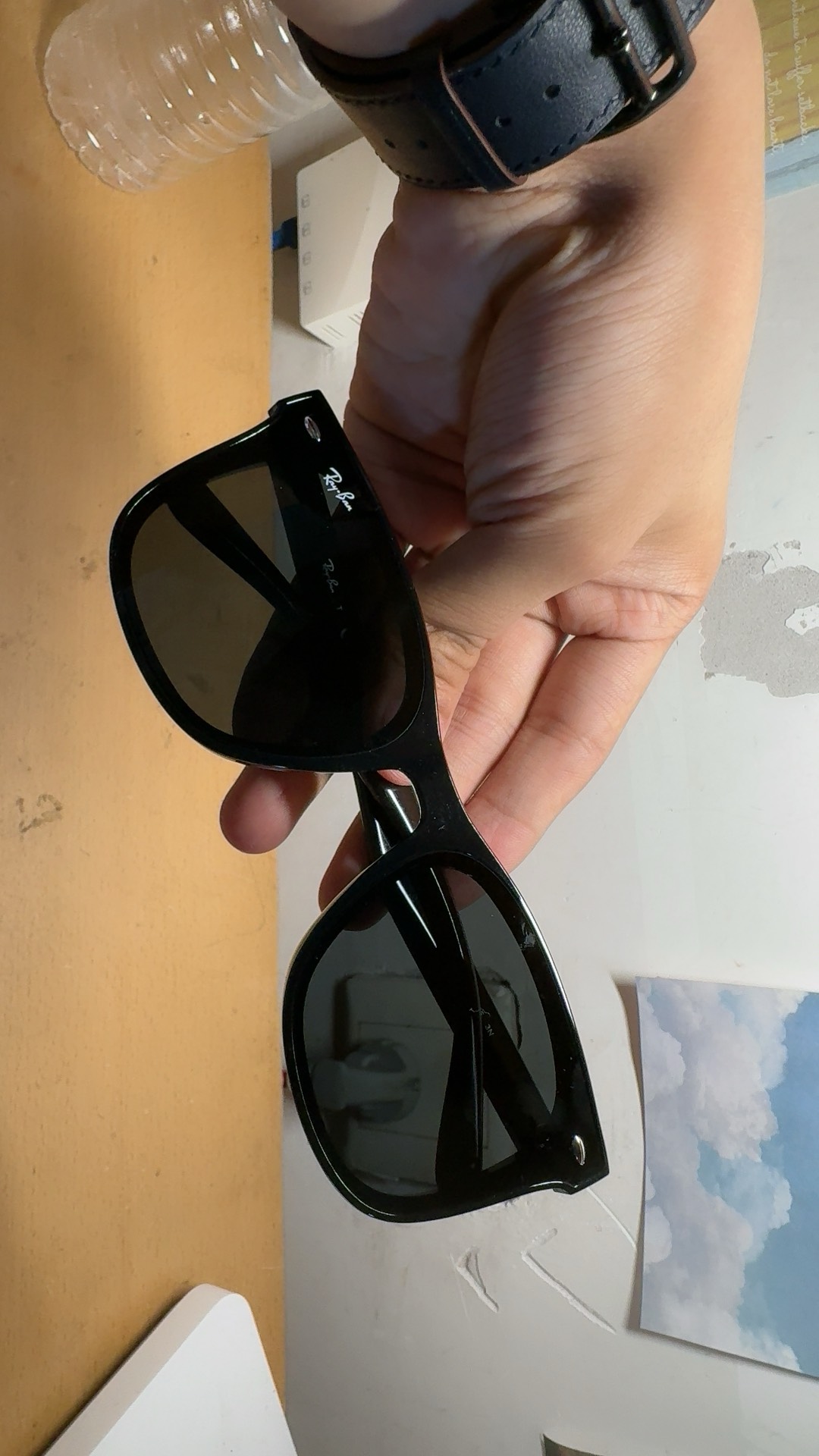 custom review-RayBan Пластиковая оправа Квадратные Солнцезащитные очки Унисекс