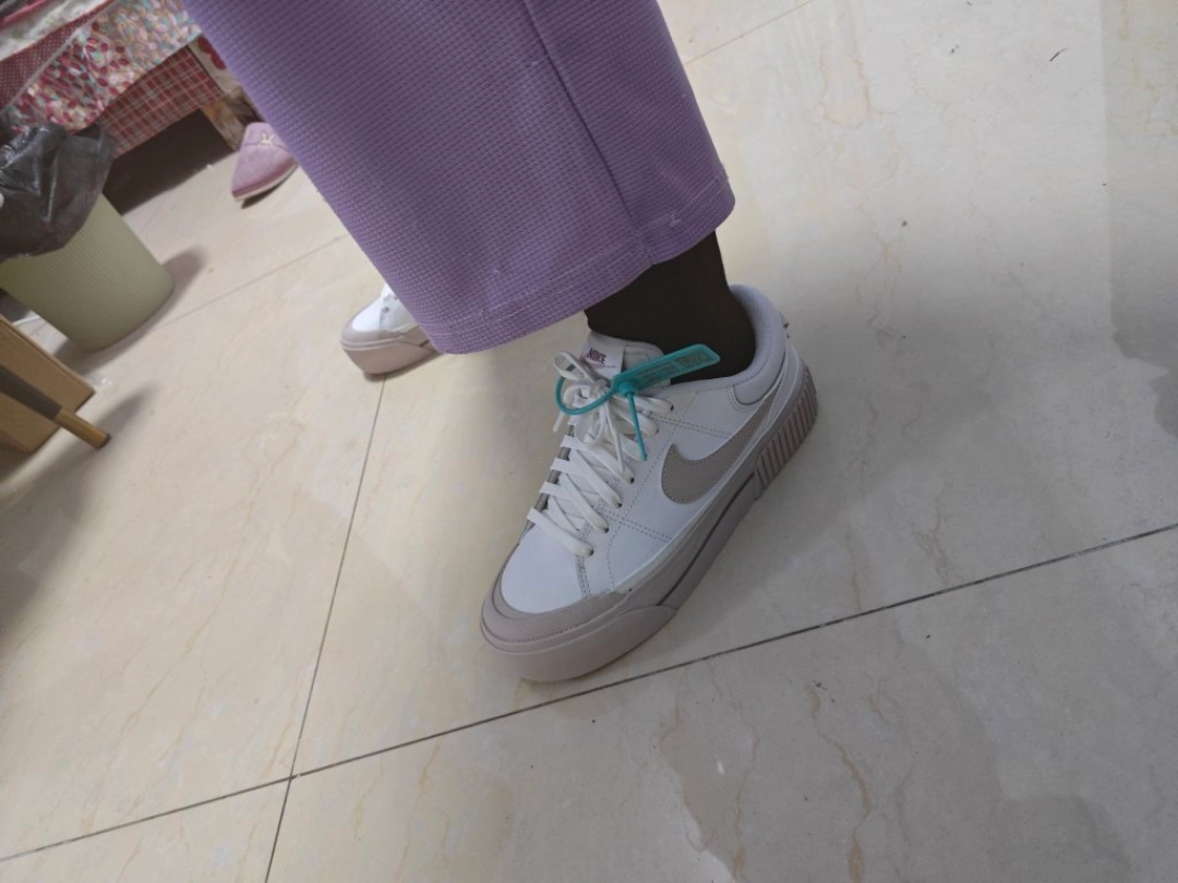 custom review-Nike Court Legacy Lift Скейтборд Кроссовки Женские Белые Розовые