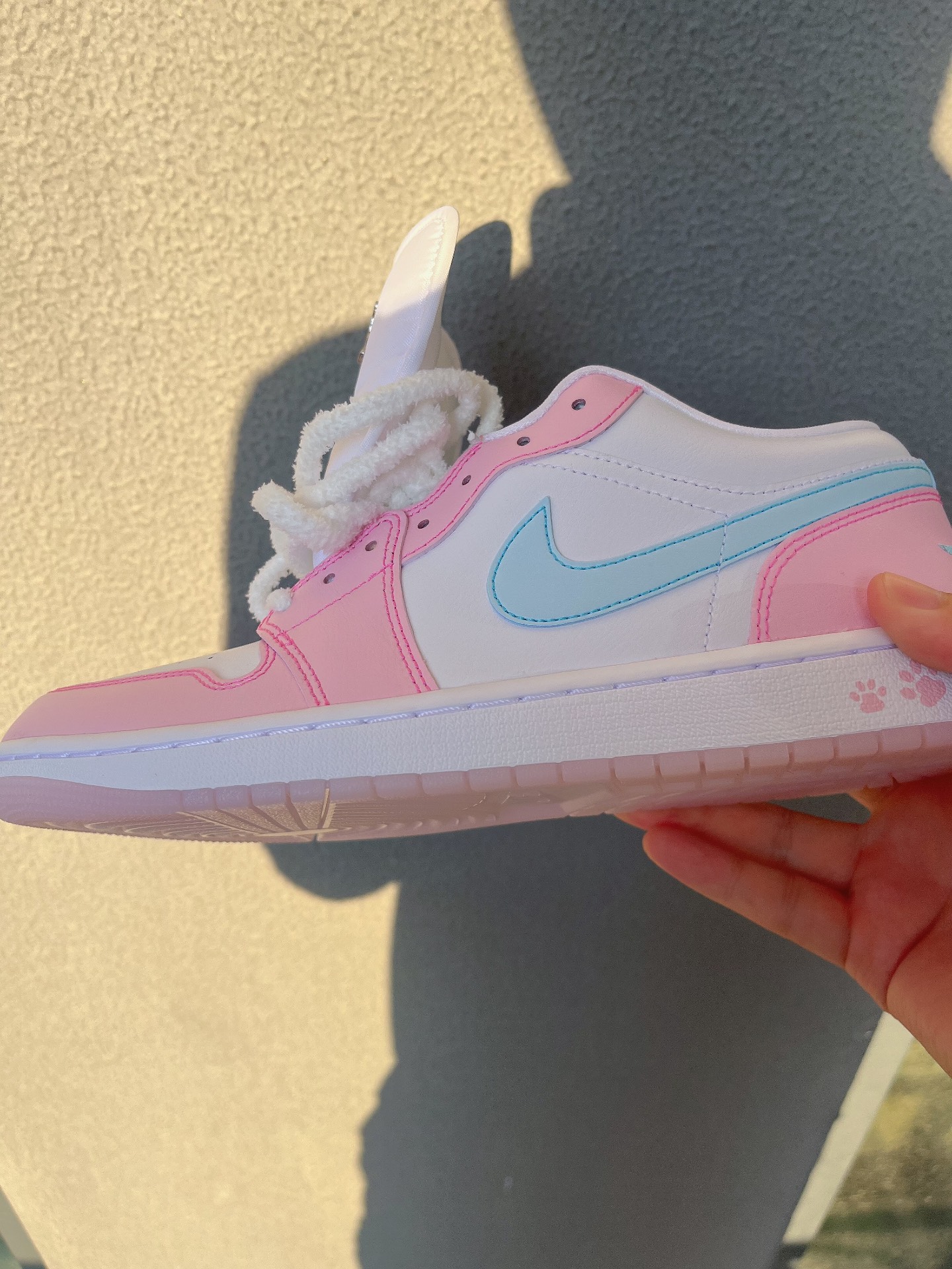 custom review-Jordan Air Jordan 1 Устойчивые к истиранию Низкие Топы Винтажные Баскетбольные Кроссовки Женские Белые