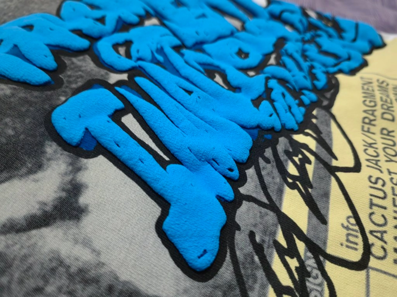 custom review-Travis Scott T-Shirt Мужской Белый