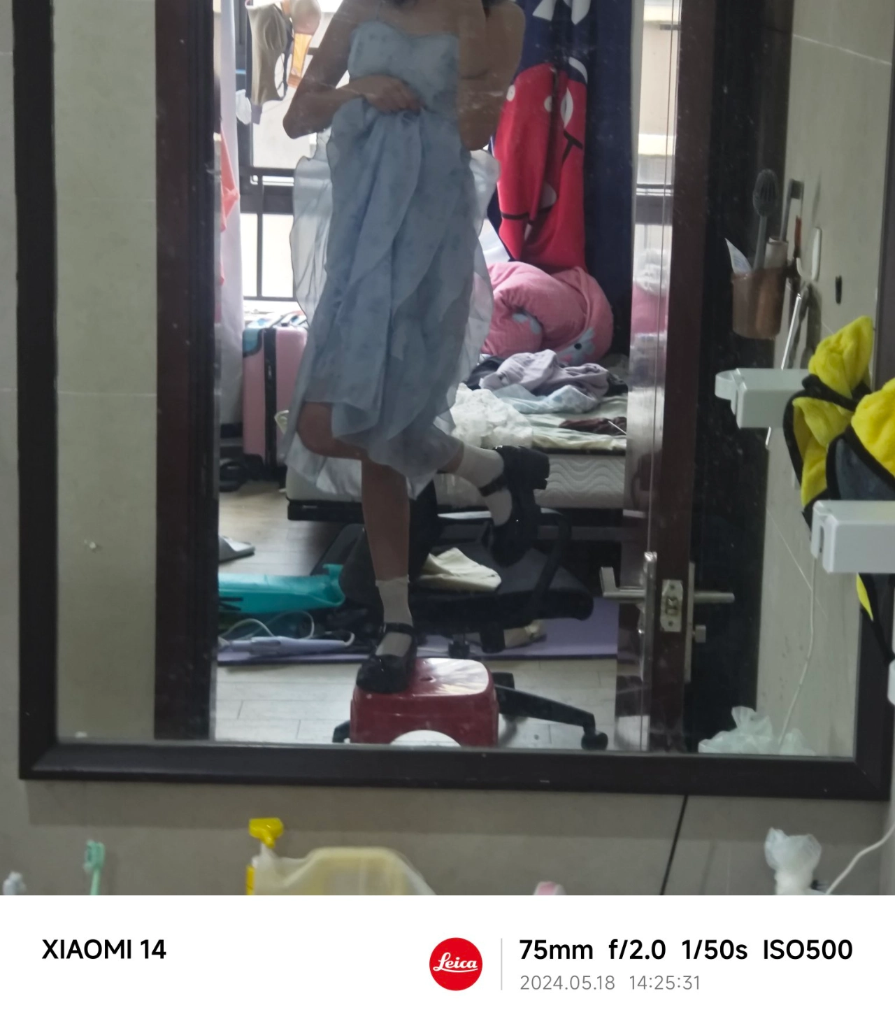 custom review-SUNSUNTOWN Синий Женские Слиплатья