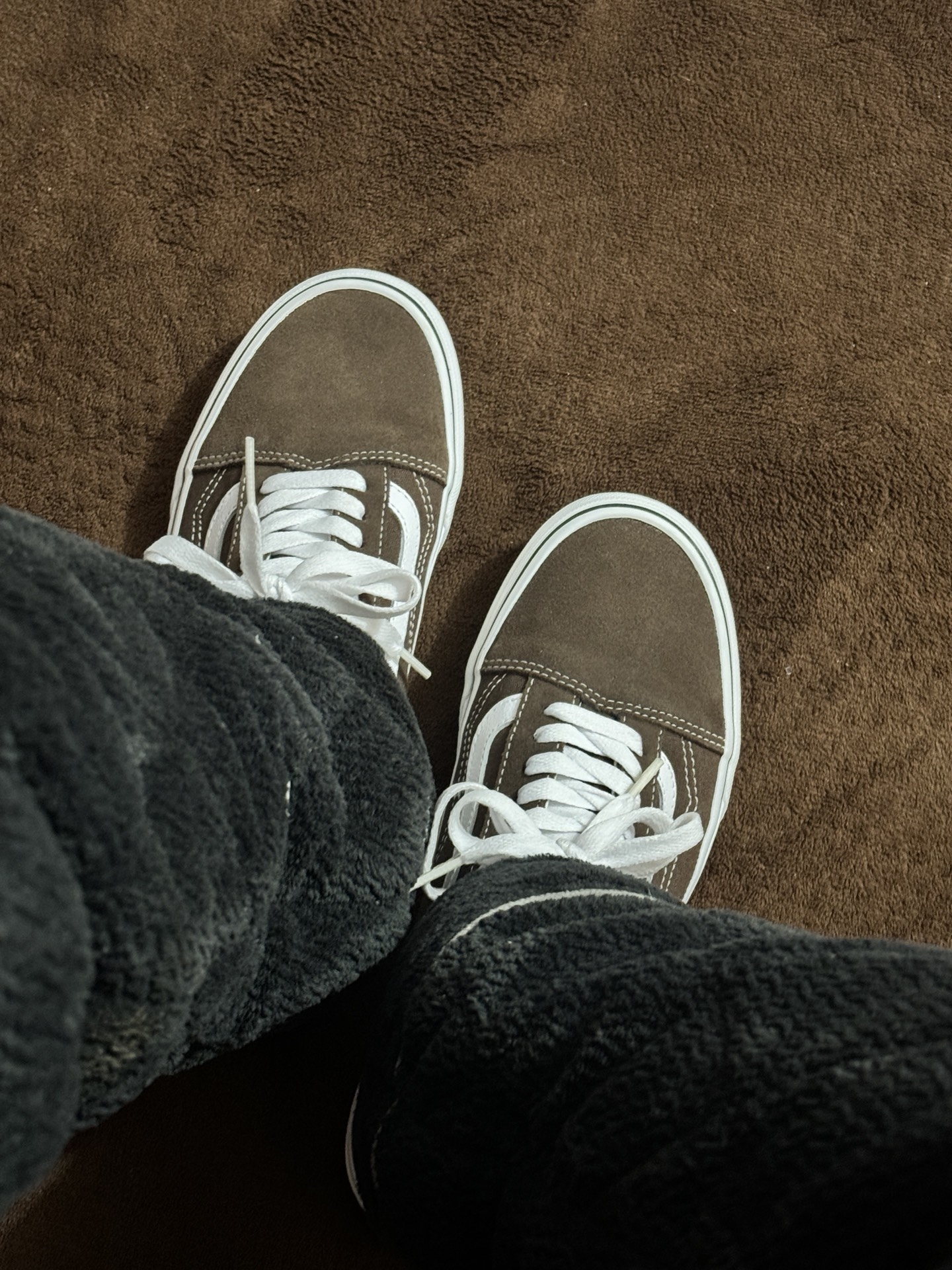 custom review-Vans Old Skool Collection Низкие Кроссовки для Скейтбординга Унисекс Коричневые