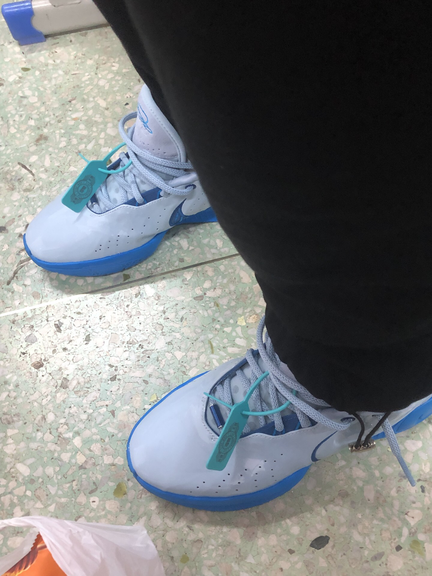 custom review-Nike Lebron 21 EP Low Топ Баскетбольные кроссовки Мужской Синий