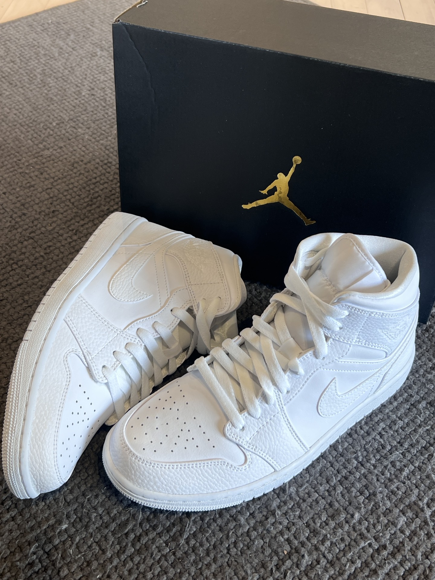 纯白aj1 百搭神鞋!