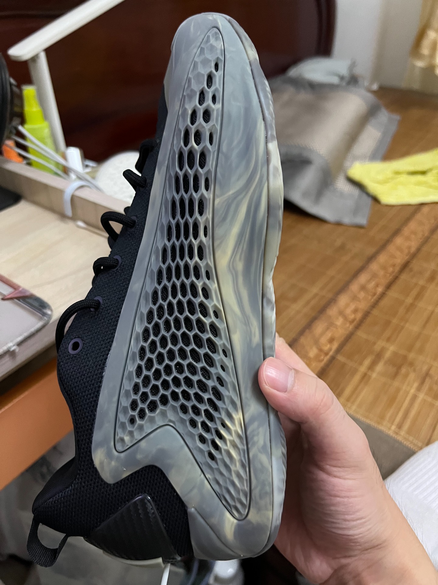 custom review-Adidas A.E. 1 Support Lightweight Low-Top Баскетбольные кроссовки Унисекс Rising Black Camouflage