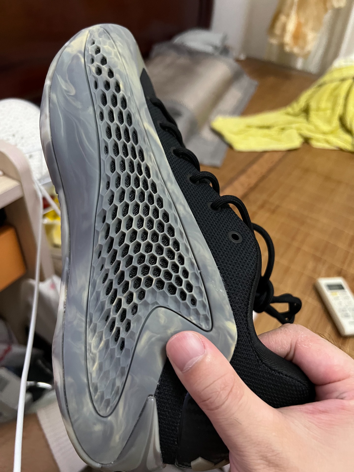 custom review-Adidas A.E. 1 Support Lightweight Low-Top Баскетбольные кроссовки Унисекс Rising Black Camouflage